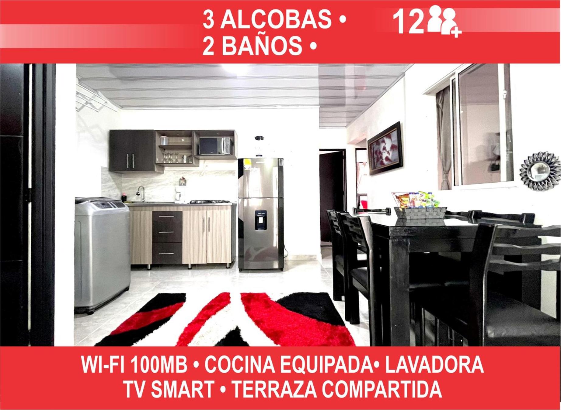 Edificio Victory Medellin - Apartamentos Acogedores y Equipados 100MB Wi-Fi, Central & Terraza Compartida
