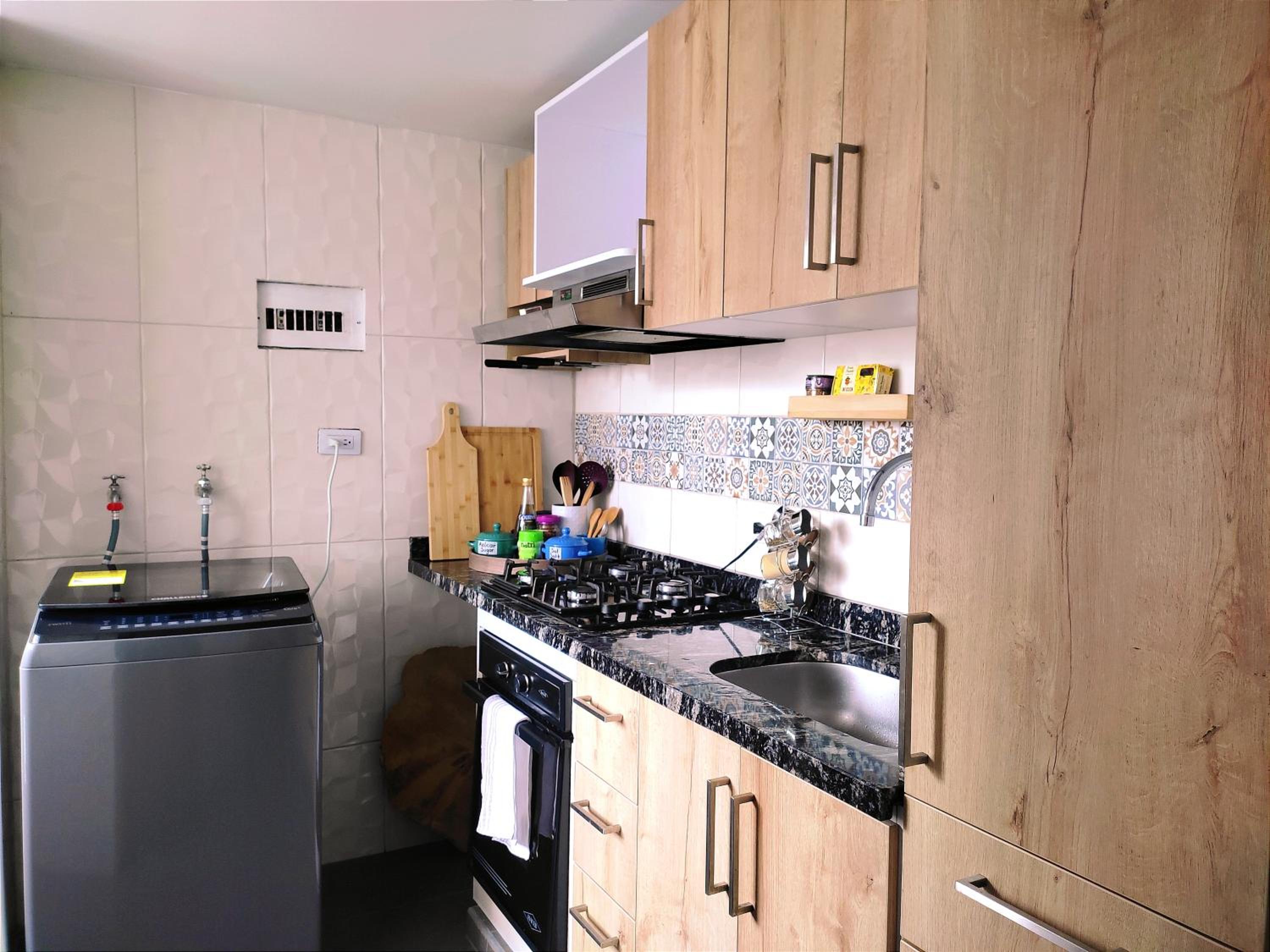 Apartamento en el centro histórico de Tunja con chimenea