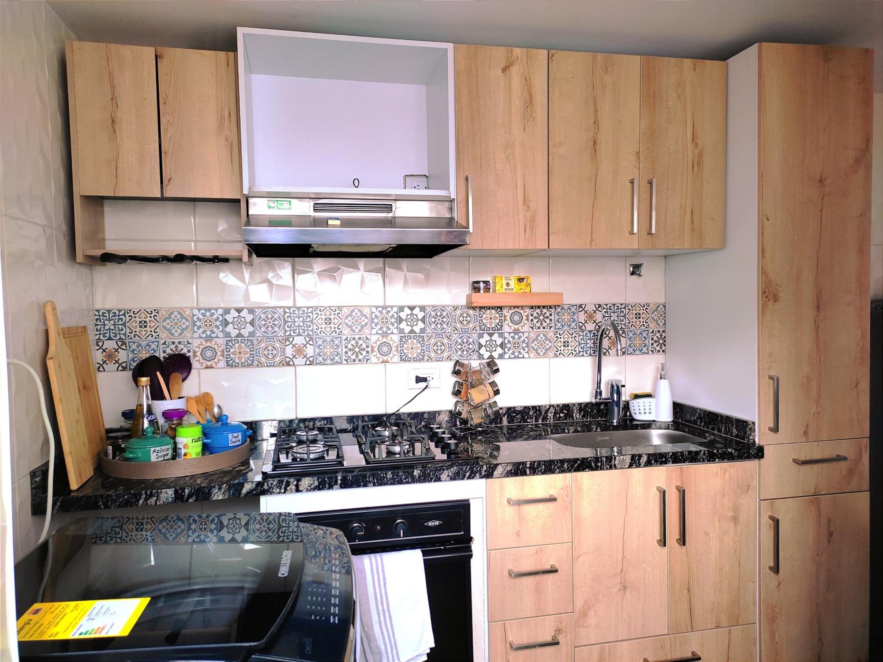 Apartamento en el centro histórico de Tunja con chimenea