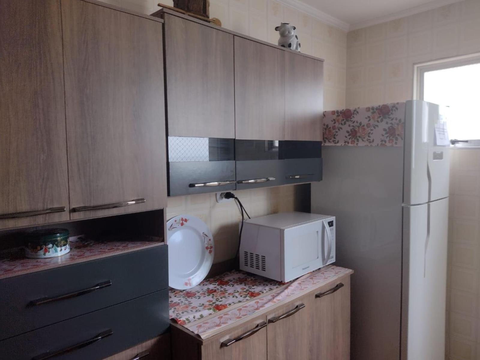 Apartamento Praia Grande Aviação em frente à praia, pé na areia