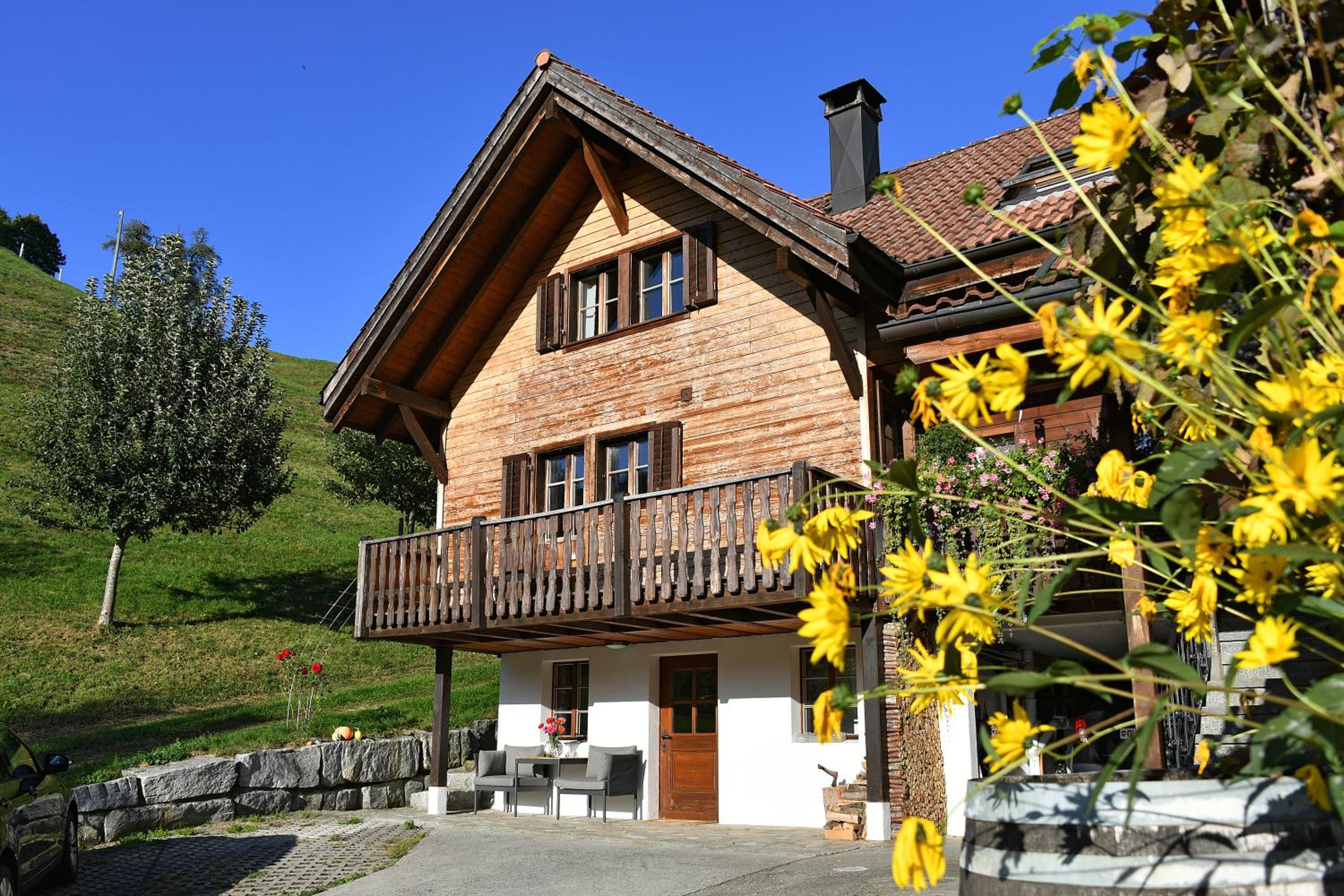 Ferienhaus auf dem Lamahof
