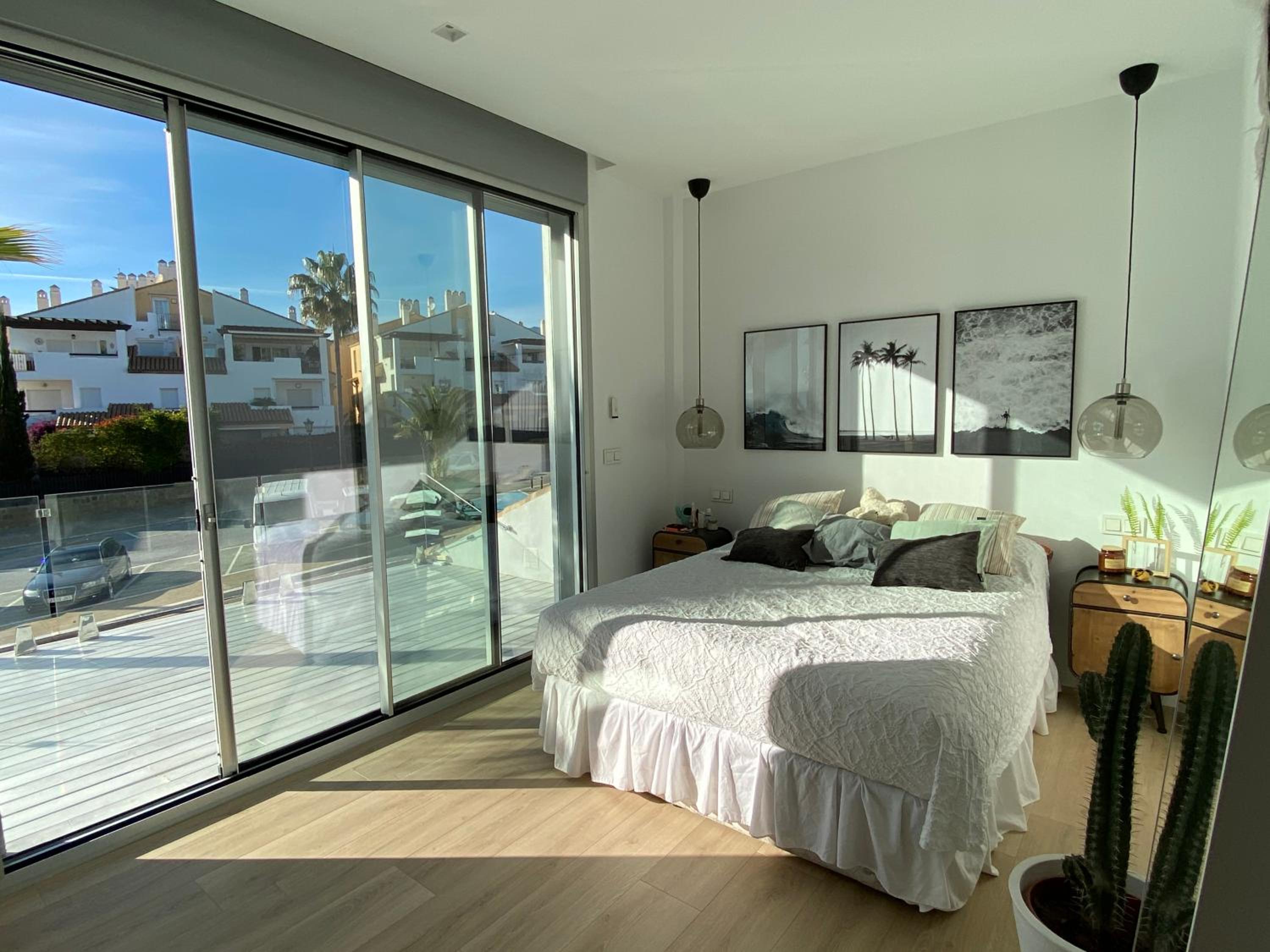 Front beach Villa in Marbella with Amazing Sea Views Semidetached