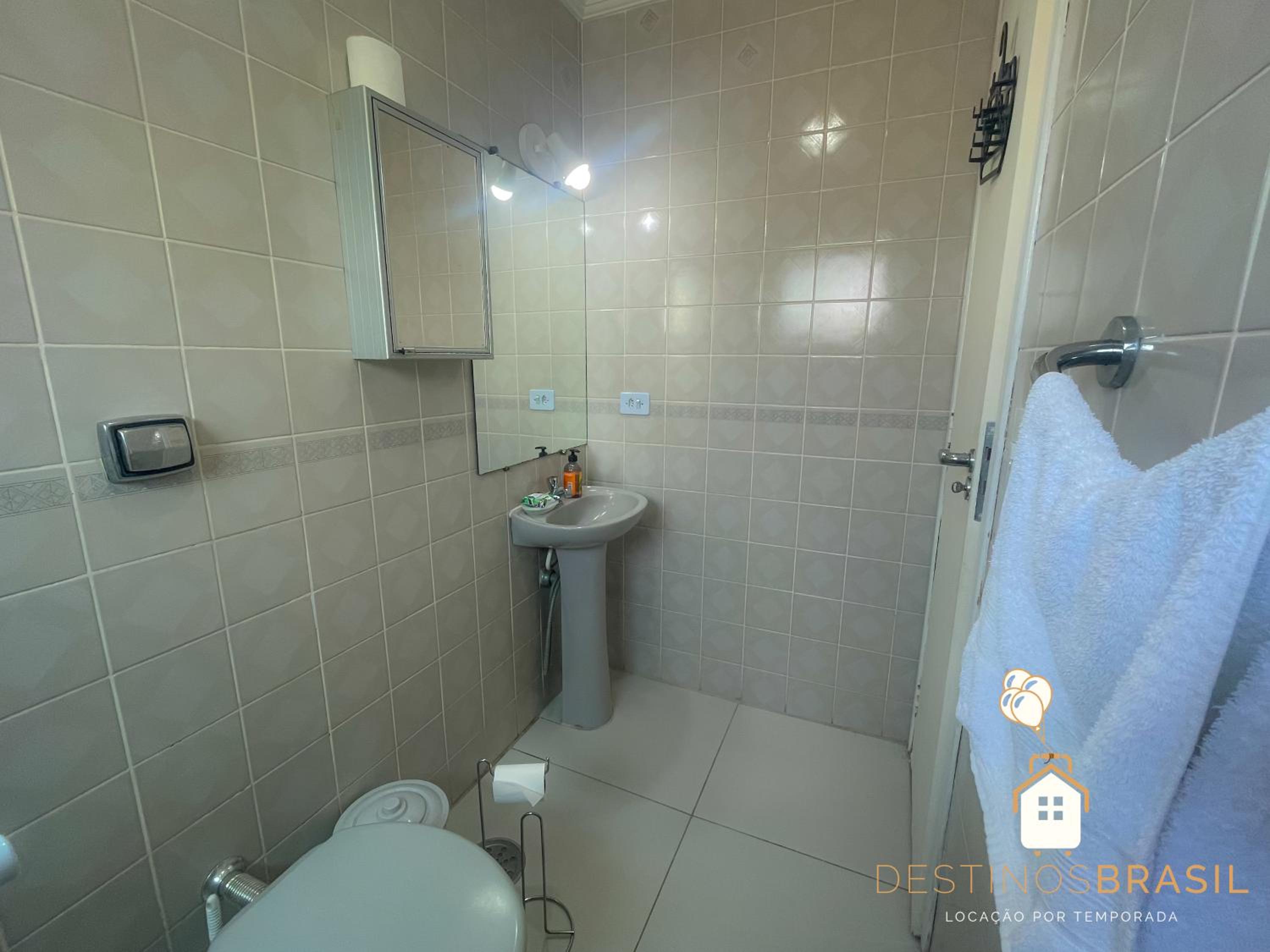 Apto 70m² Guarujá 4 min Praia Moderno e Acolhedor