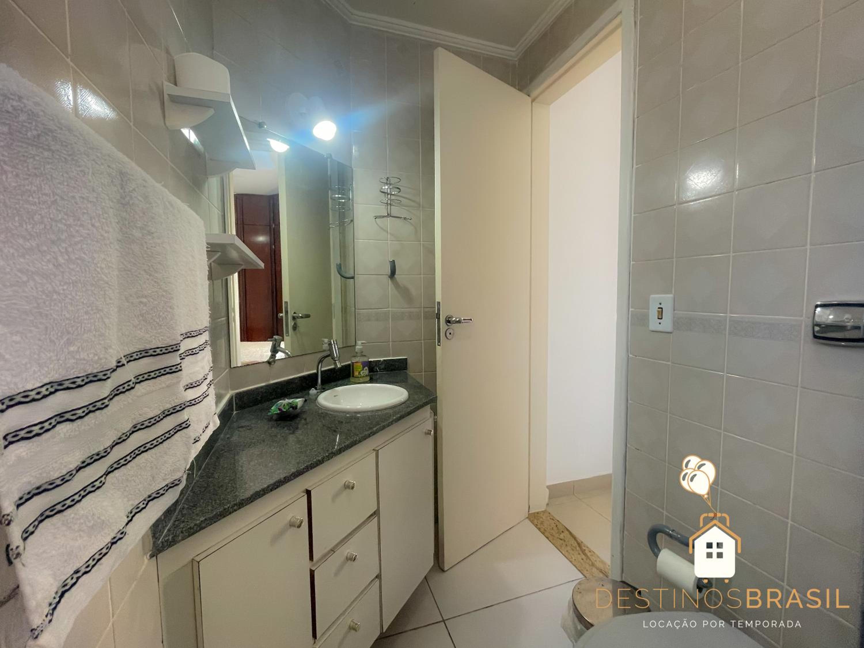 Apto 70m² Guarujá 4 min Praia Moderno e Acolhedor