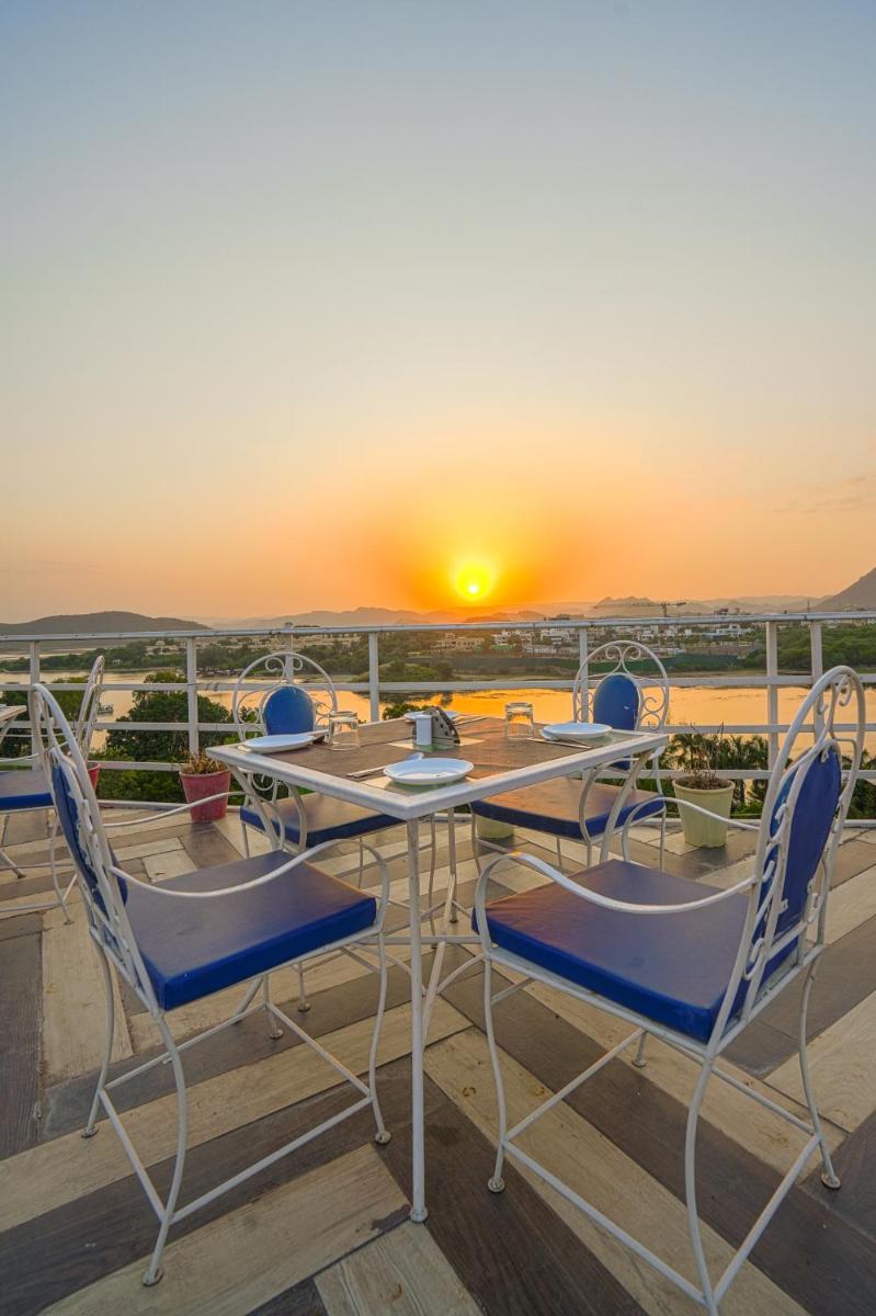 outdoor BBQ area