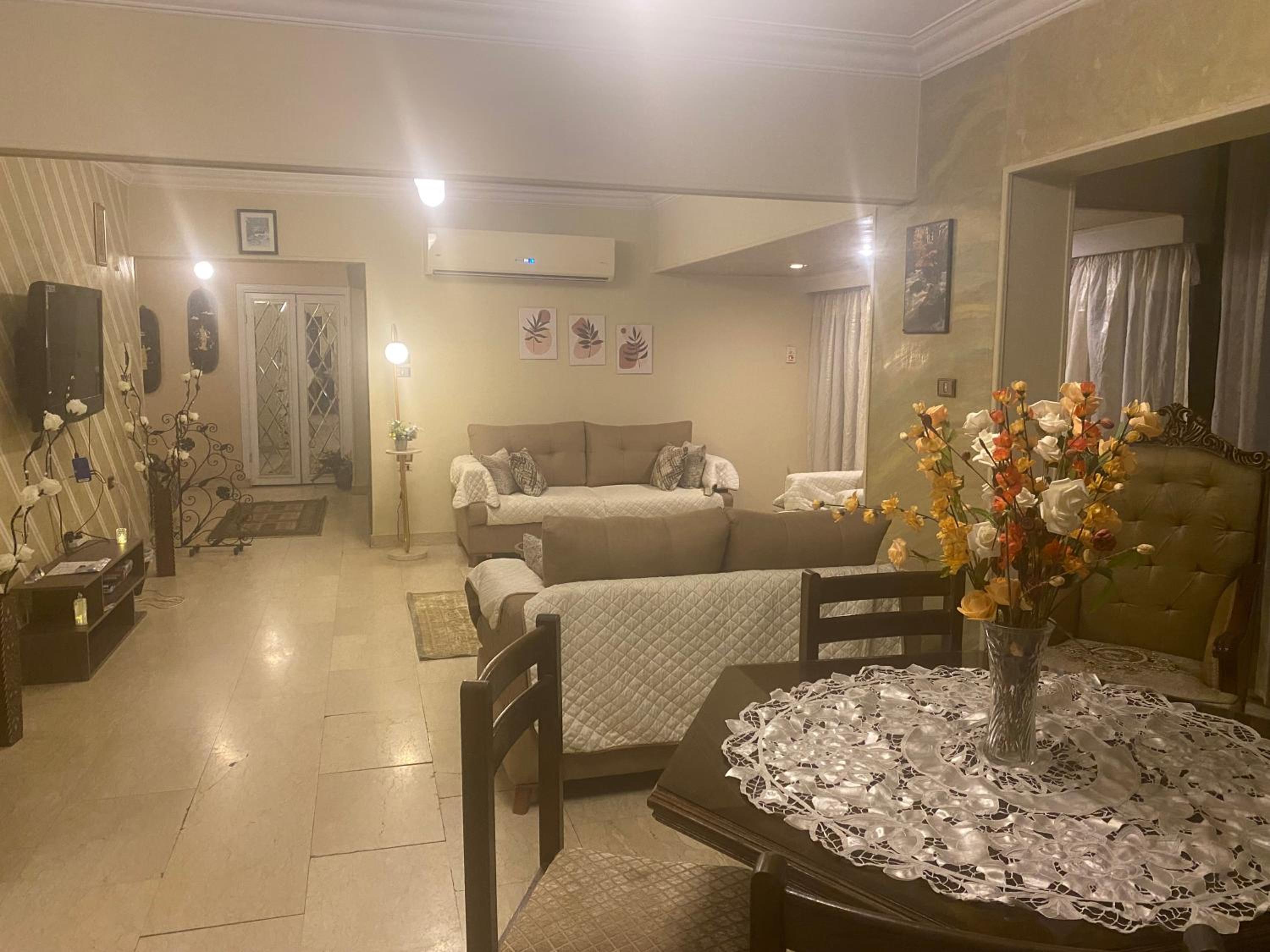 Central luxurious apartment with amazing Nile view