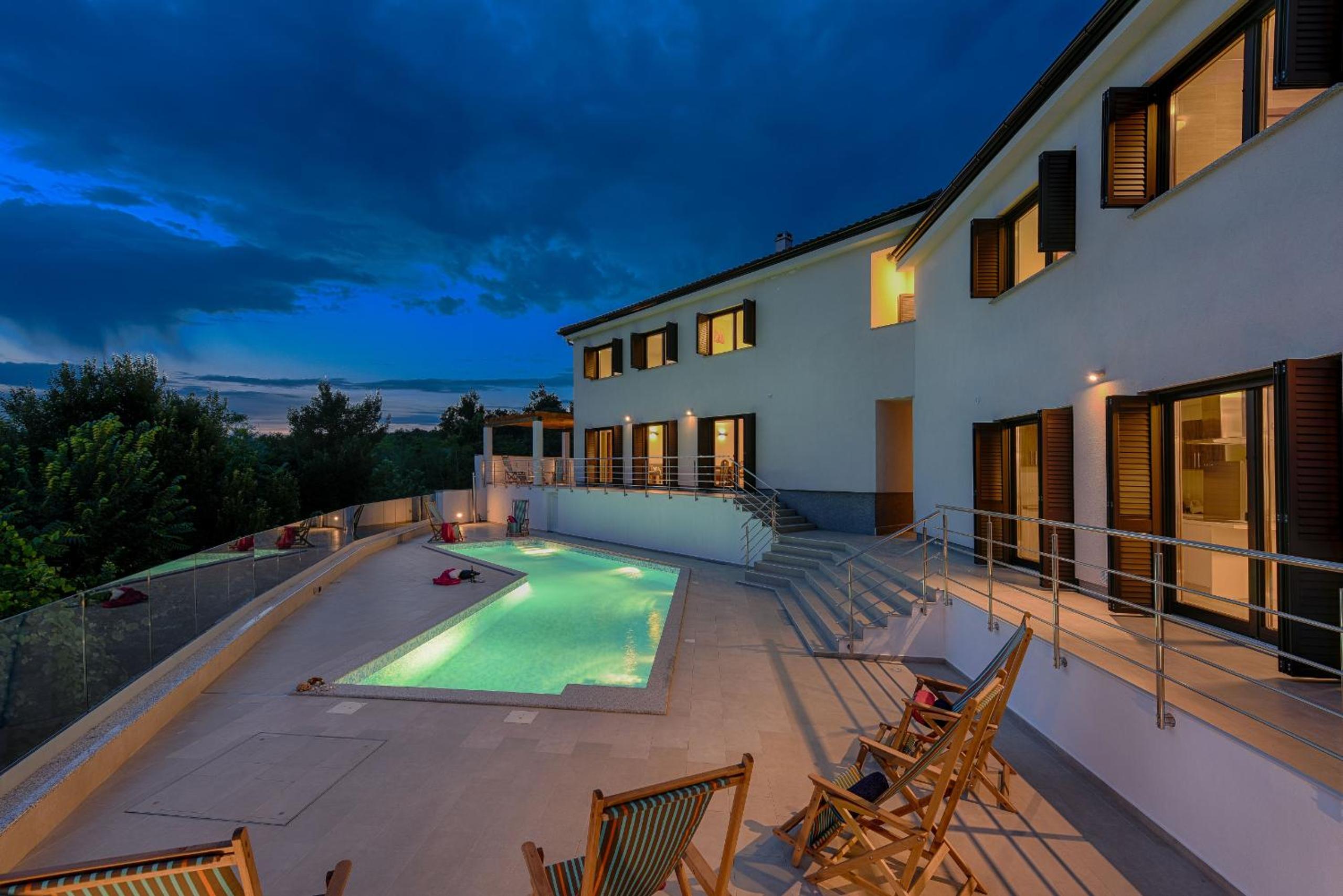 Villa Lubey ZadarVillas view 2