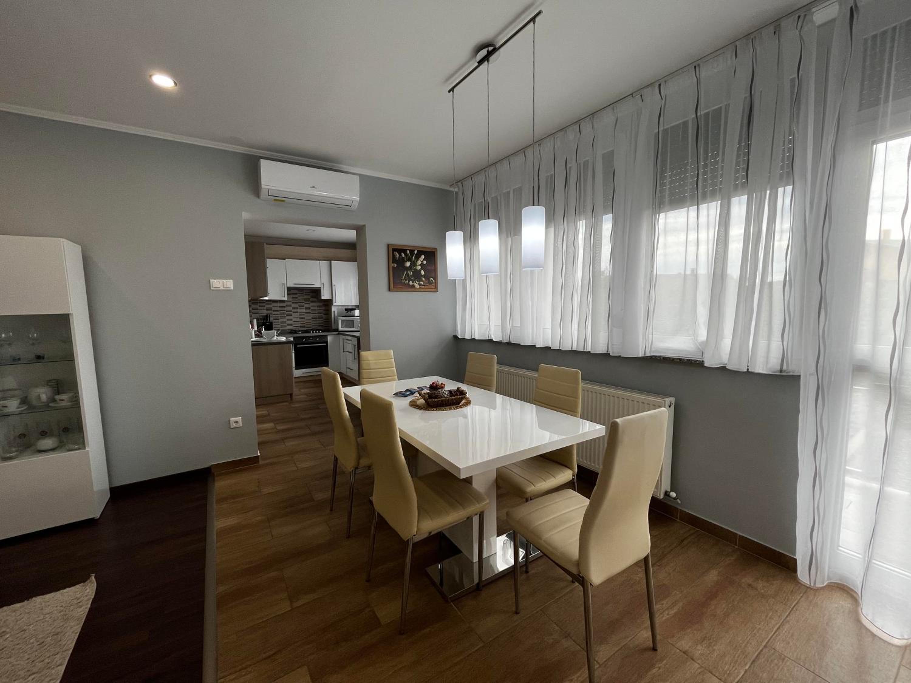 Modern two bedroom flat with balcony