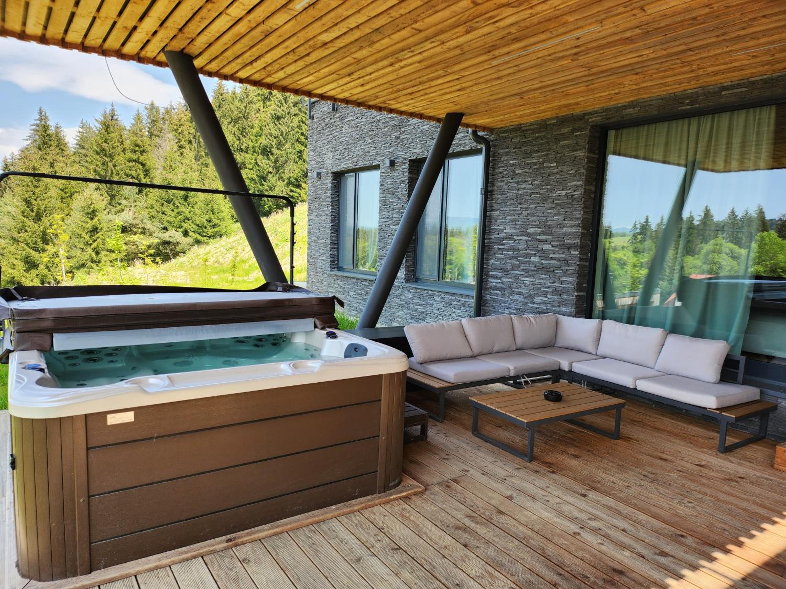 SKRI Chalets view 2