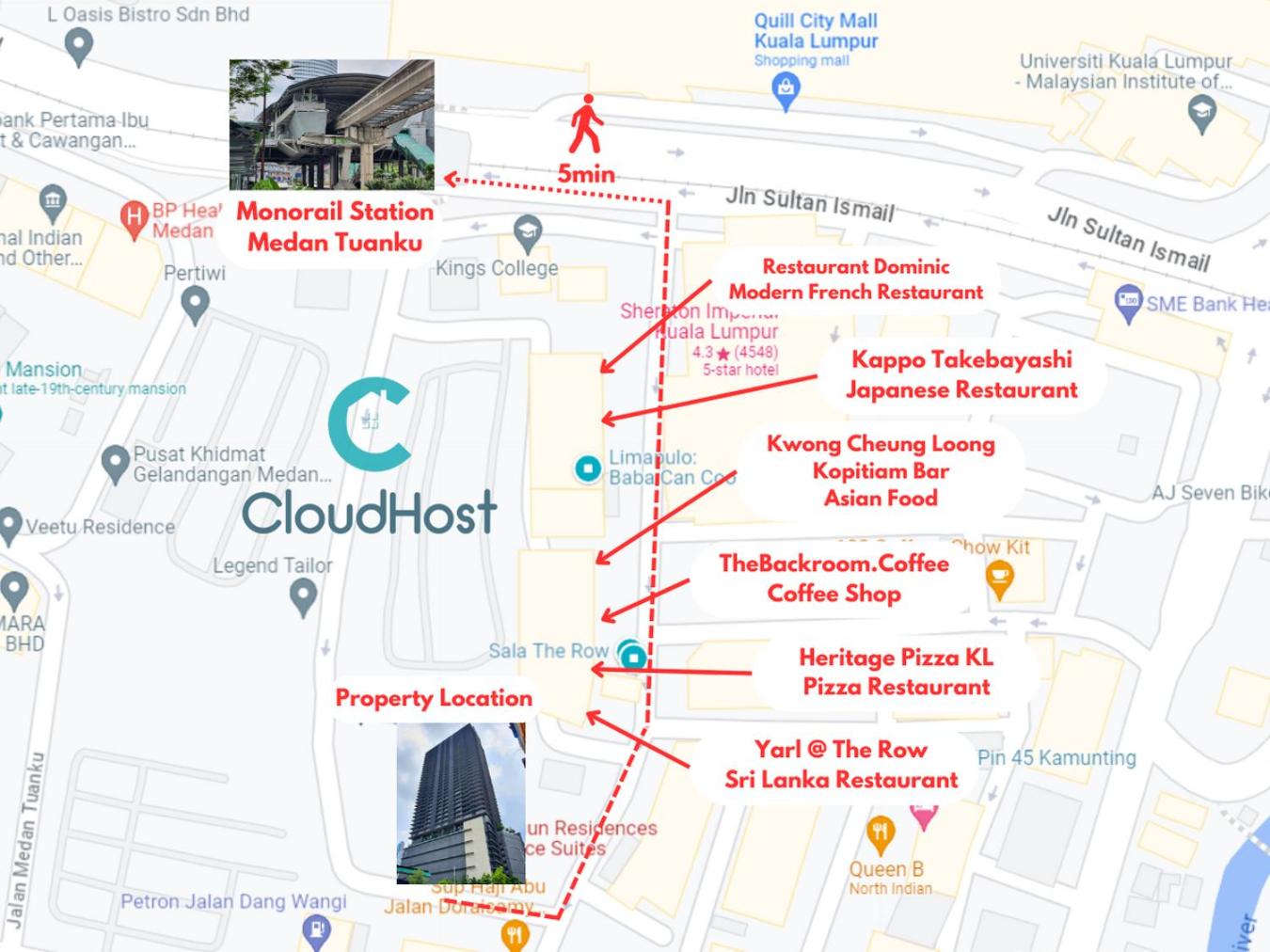Anggun Homestay King Bed Studio KL City Bukit Bintang by Cloud Host