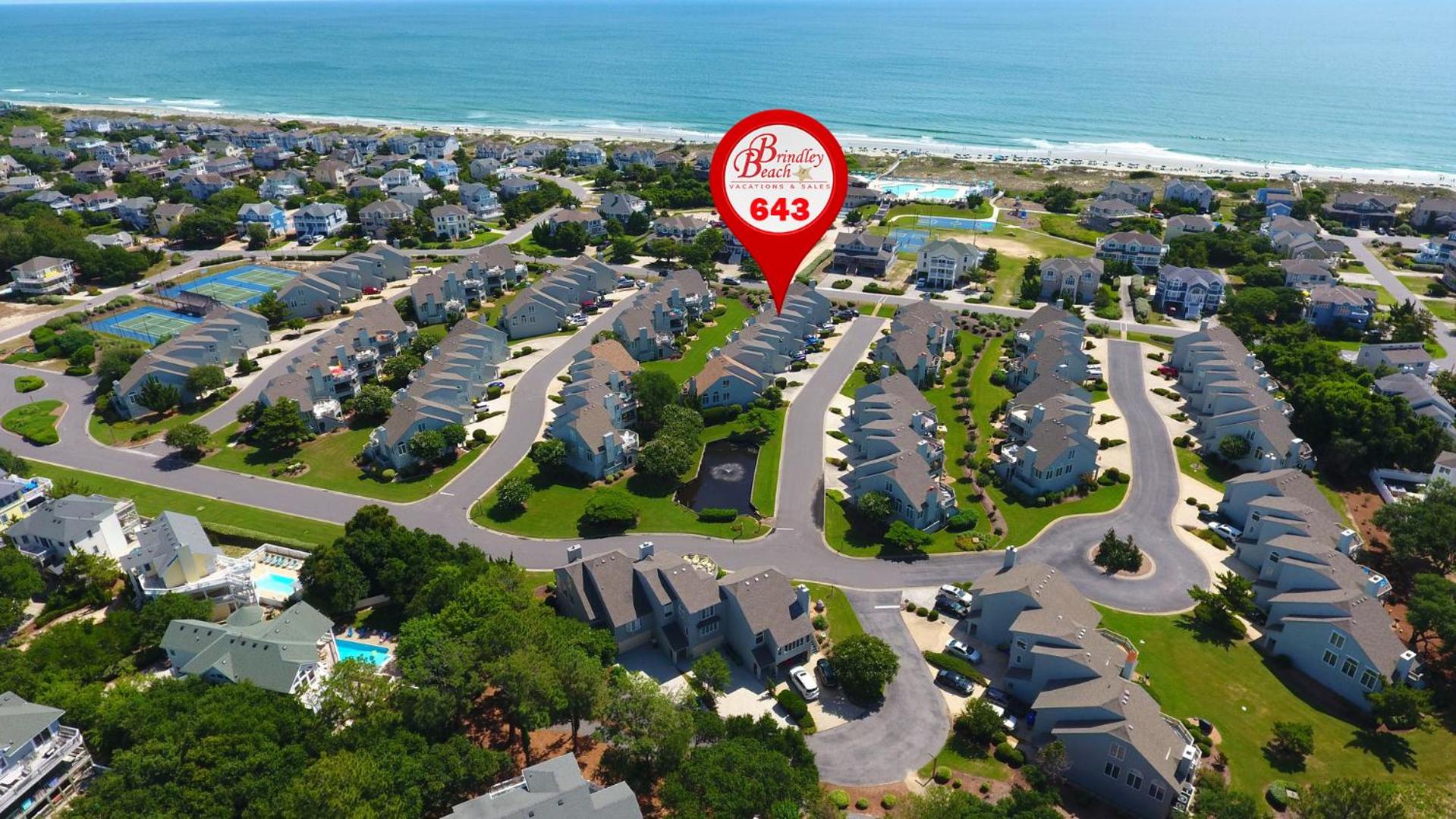 Oceanside, close to beach, Community Pools, Community Tennis, 643, Ocean Dream view 2