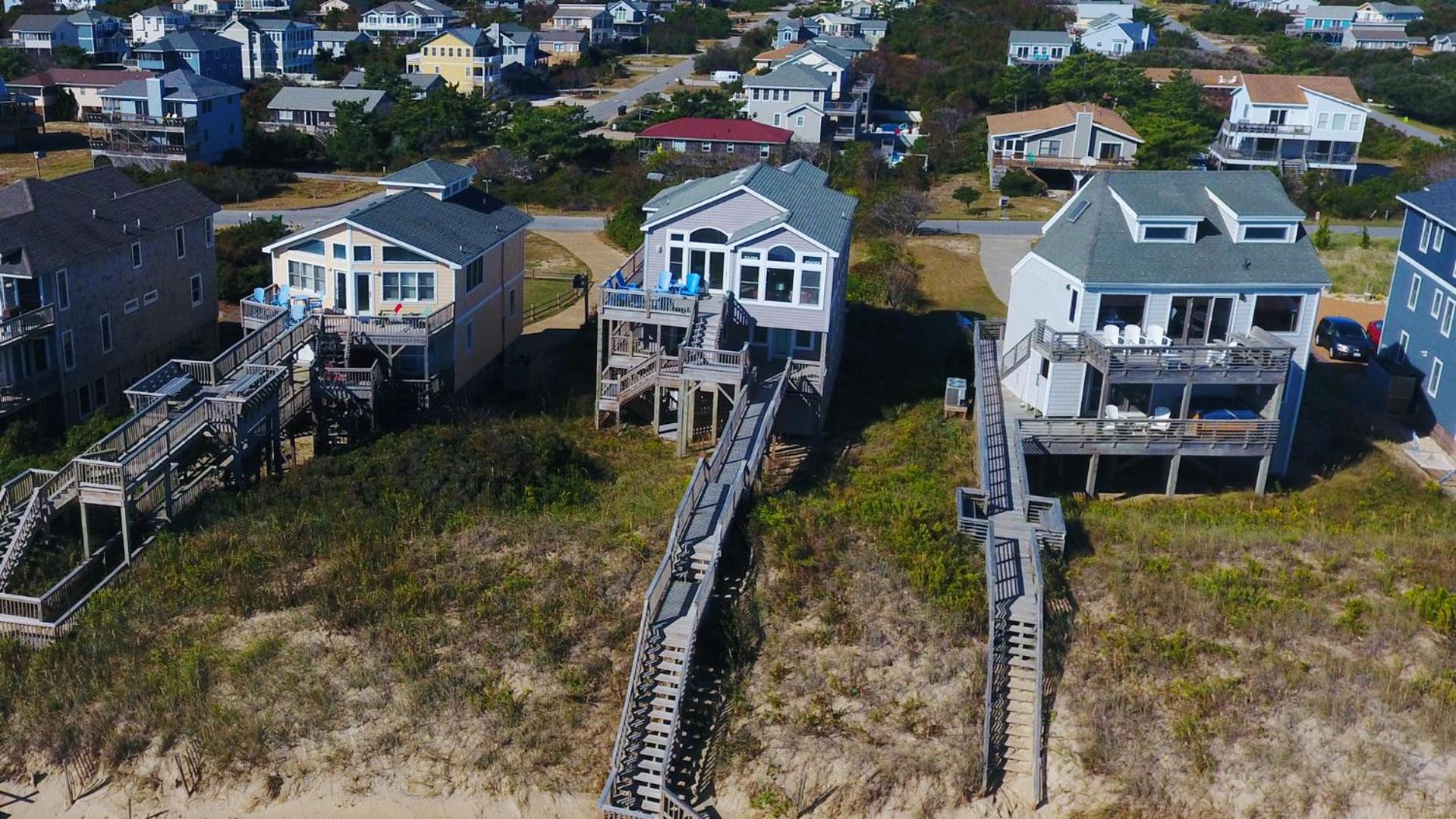 OCEANFRONT, Ocean Views, ELEVATOR, Private Beach Walkway, BB14, Heart Of Duck
