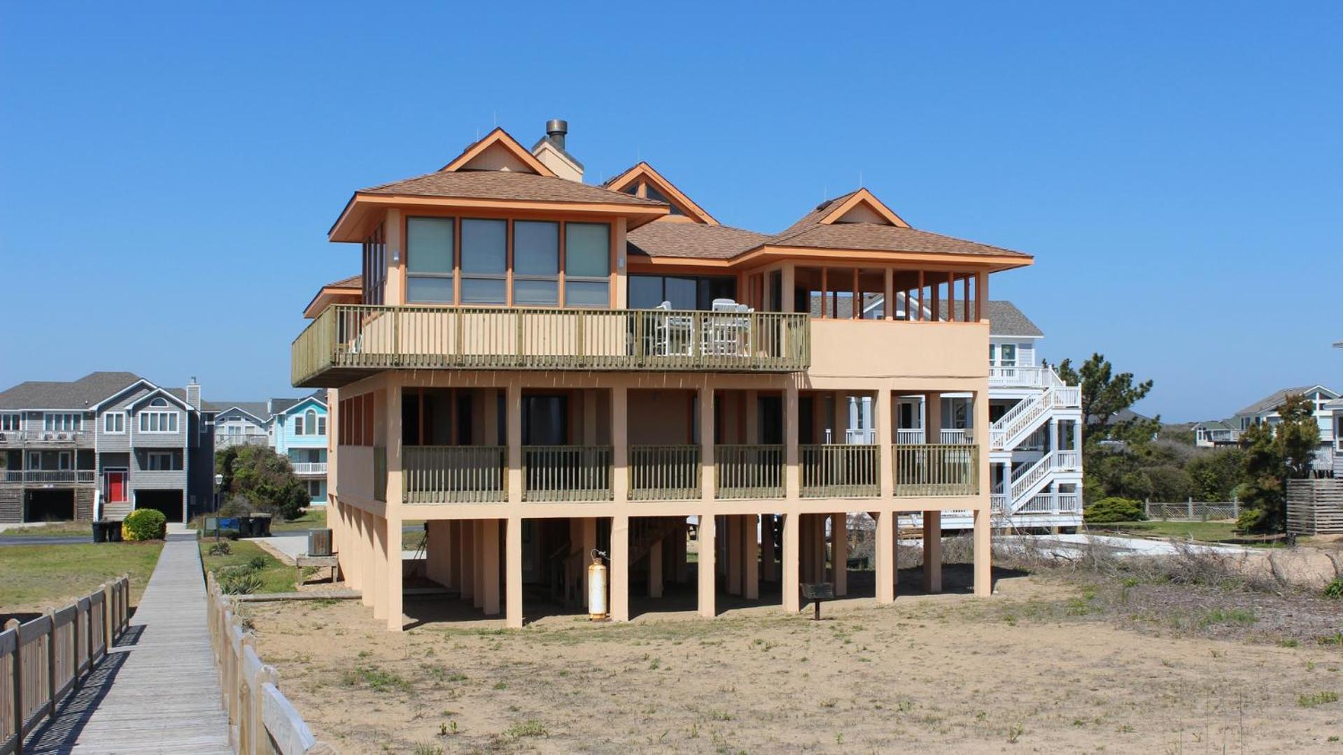 Oceanfront, Close to Beach Access, Ocean Views, Sun Decks, BS7, Bernices Dream view 2