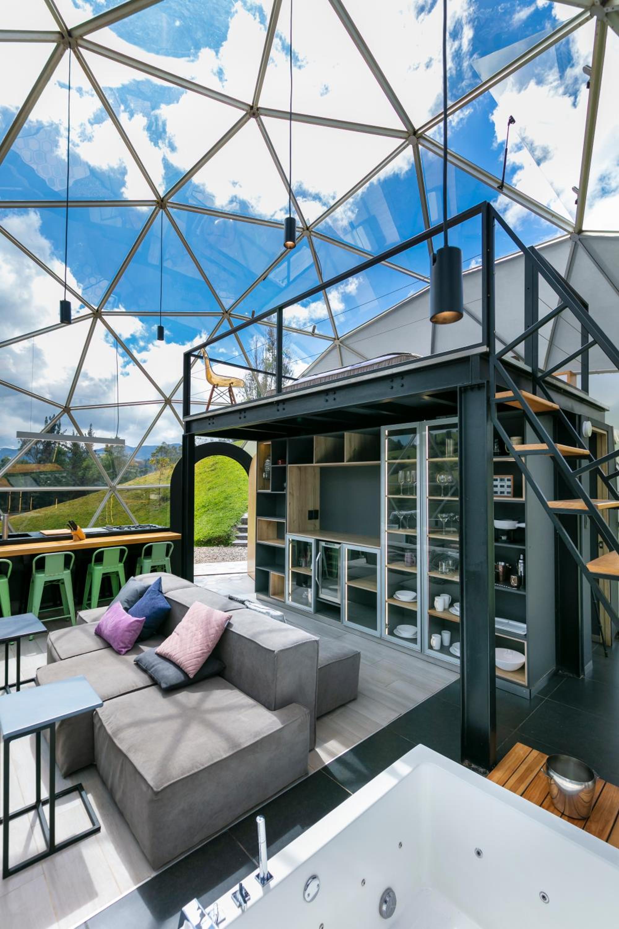 Mirror Glamping view 3