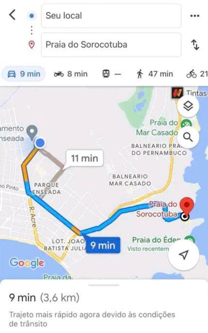 Apartamento Novo recém inaugurado Praia Enseada.