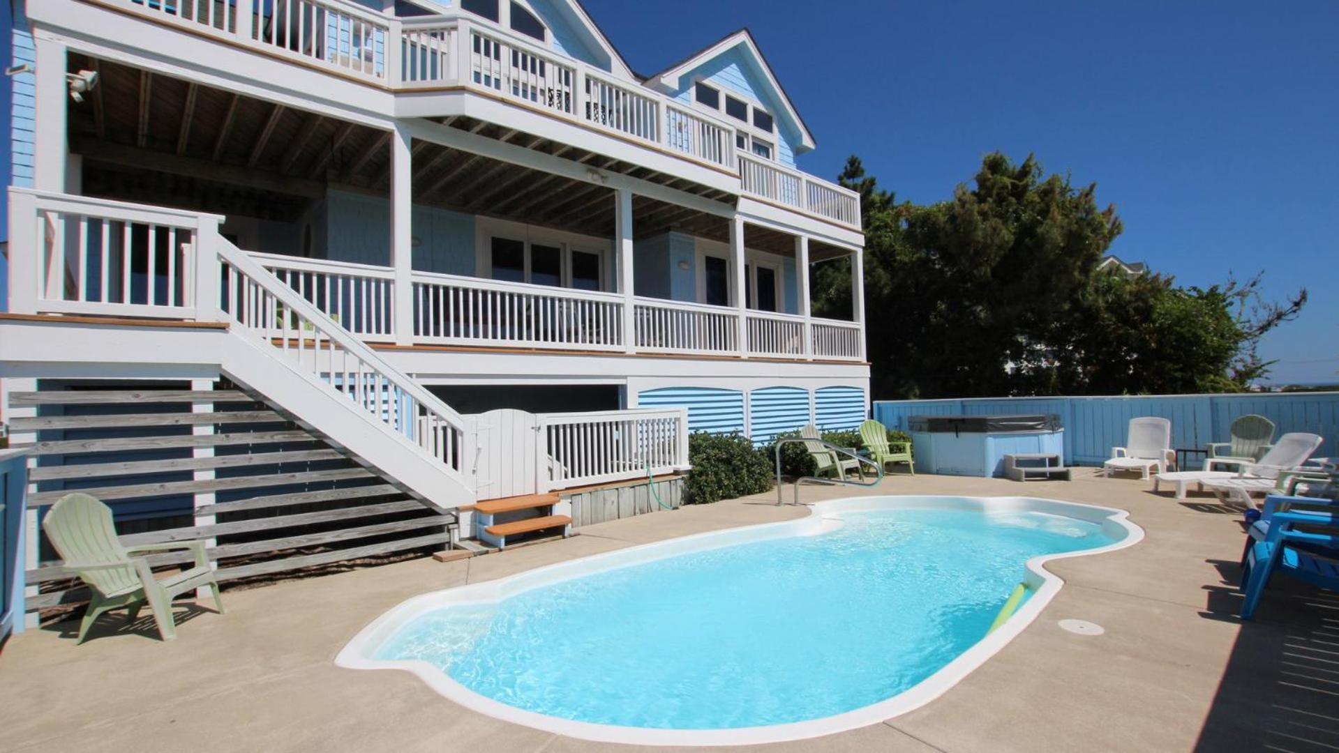 Soundside, Private Pool, Rec Room, Hot Tub, CC204, Aqua Holic