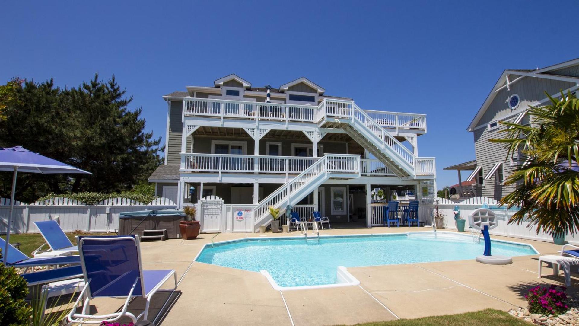 Oceanside, Close to Beach, Private Pool, Hot Tub, FS1, Duck Chill Inn view 2