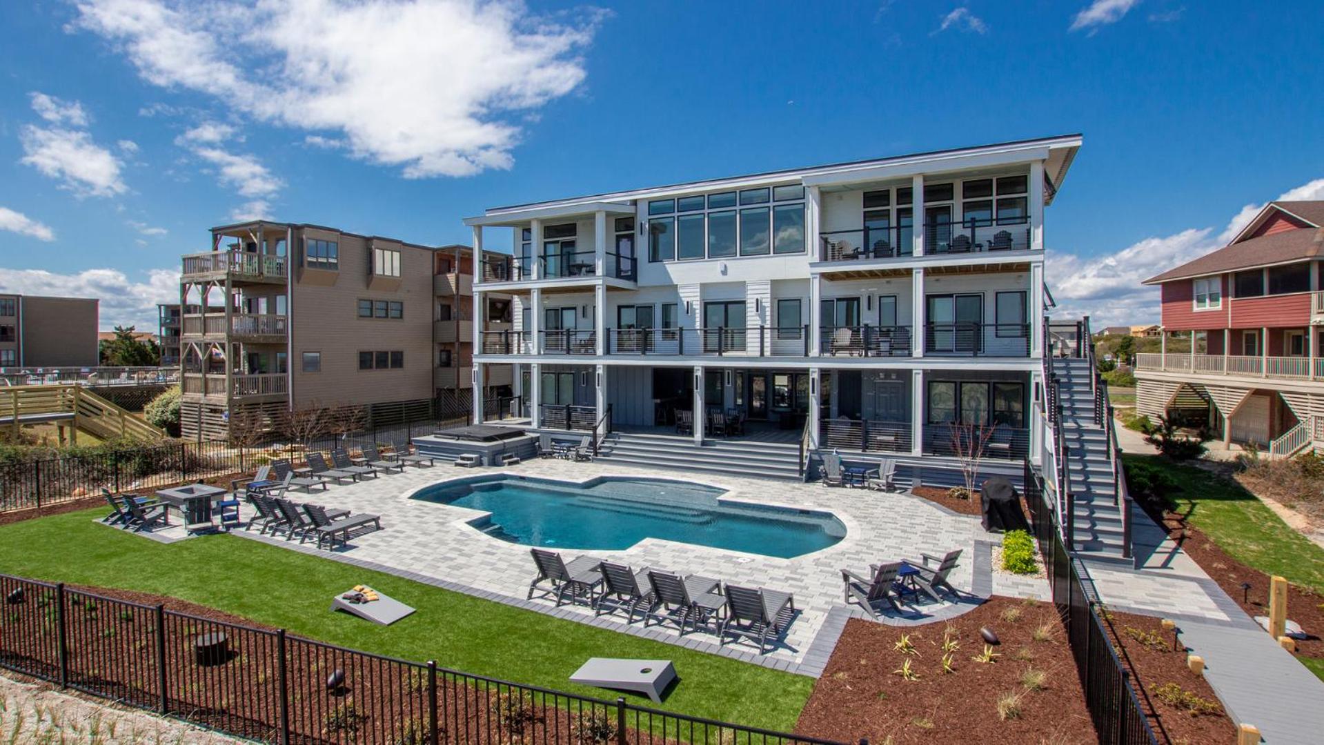 OCEANFRONT, Ocean Views, ELEV, Private Pool, Poolside Bar, DB4, True at First Light view 3