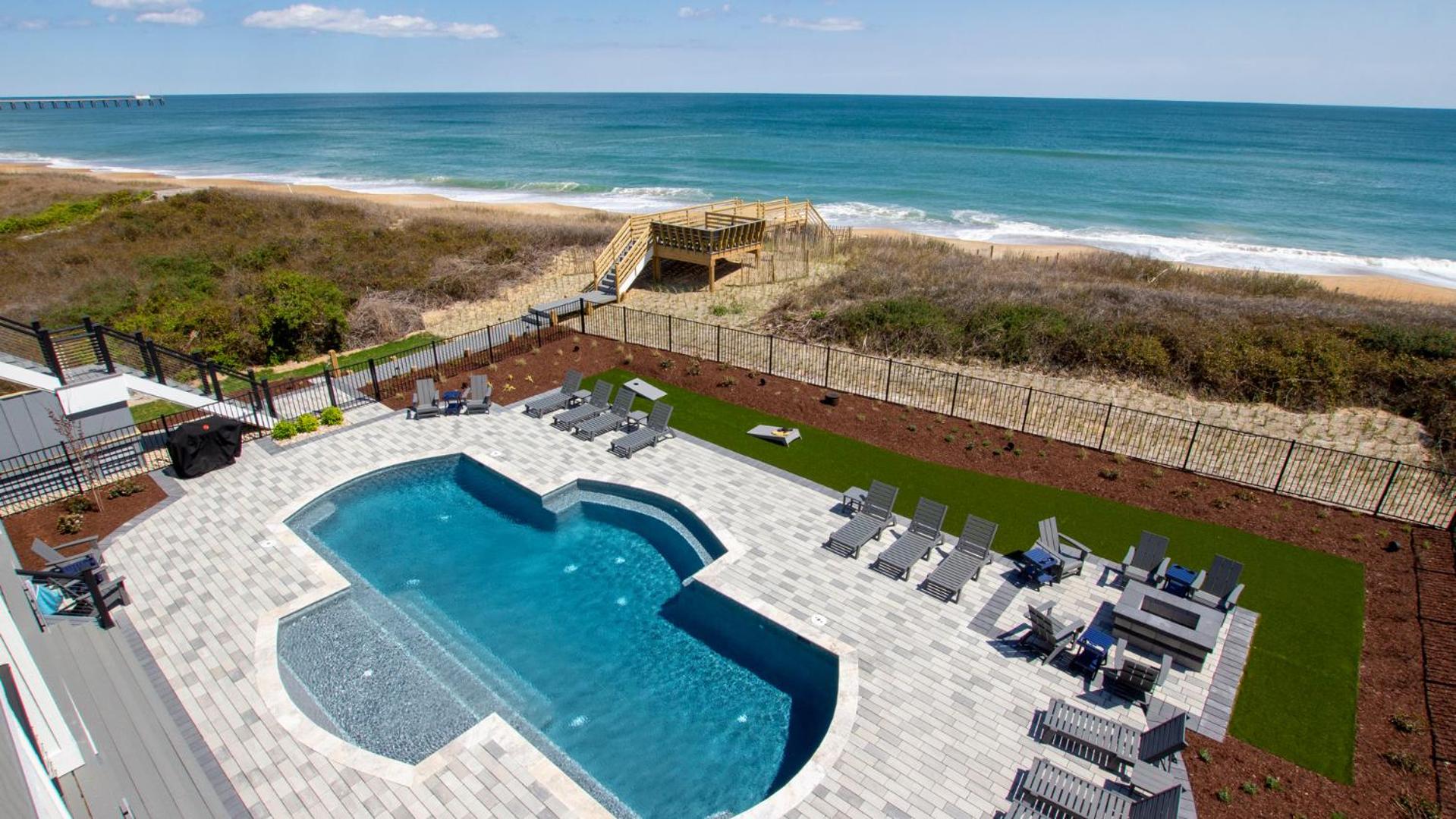 OCEANFRONT, Ocean Views, ELEV, Private Pool, Poolside Bar, DB4, True at First Light view 5