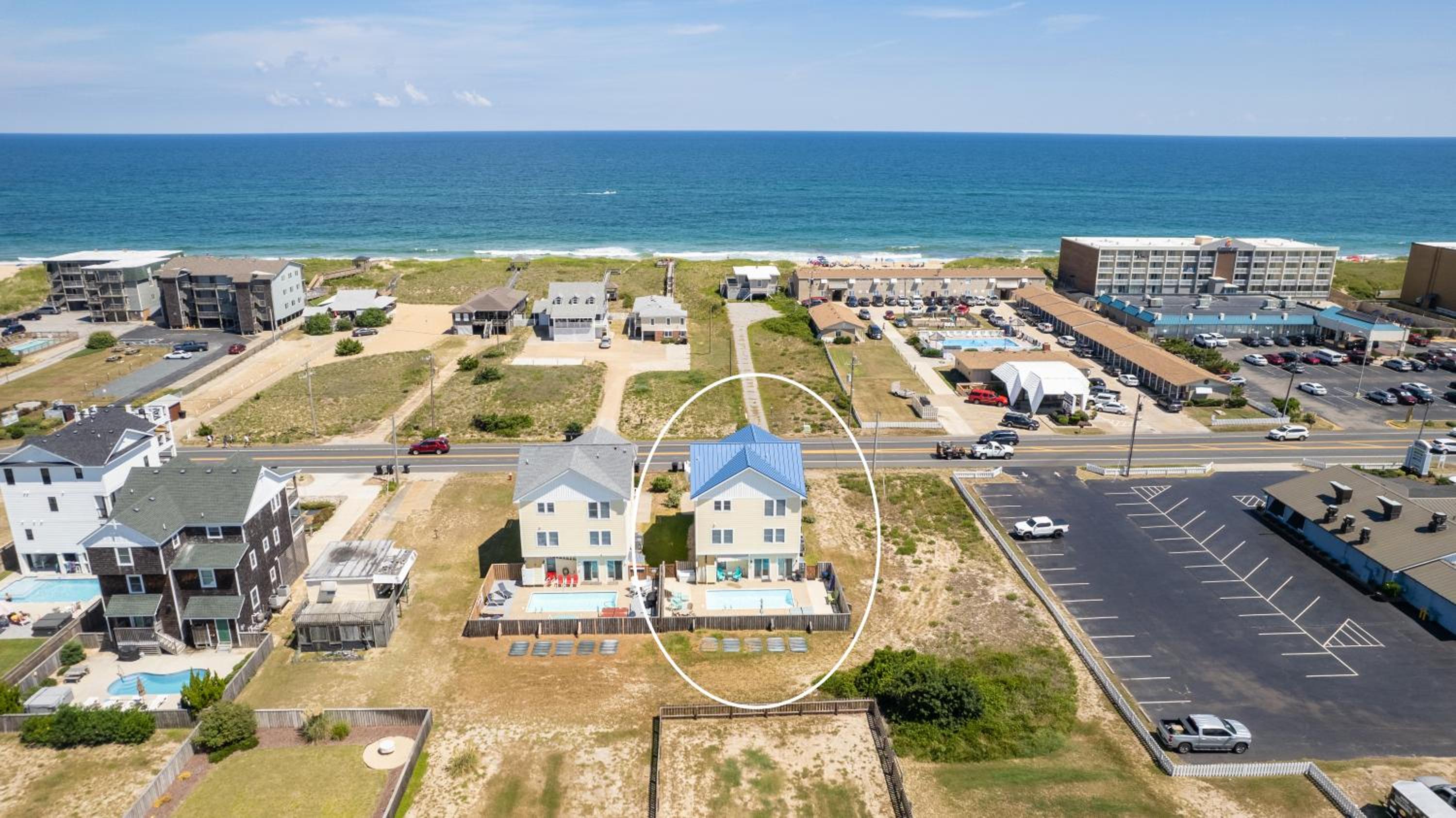 Semi-Oceanfront, Private Pool, Hot Tub, Game Room, KD1502, Tide Watcher view 2