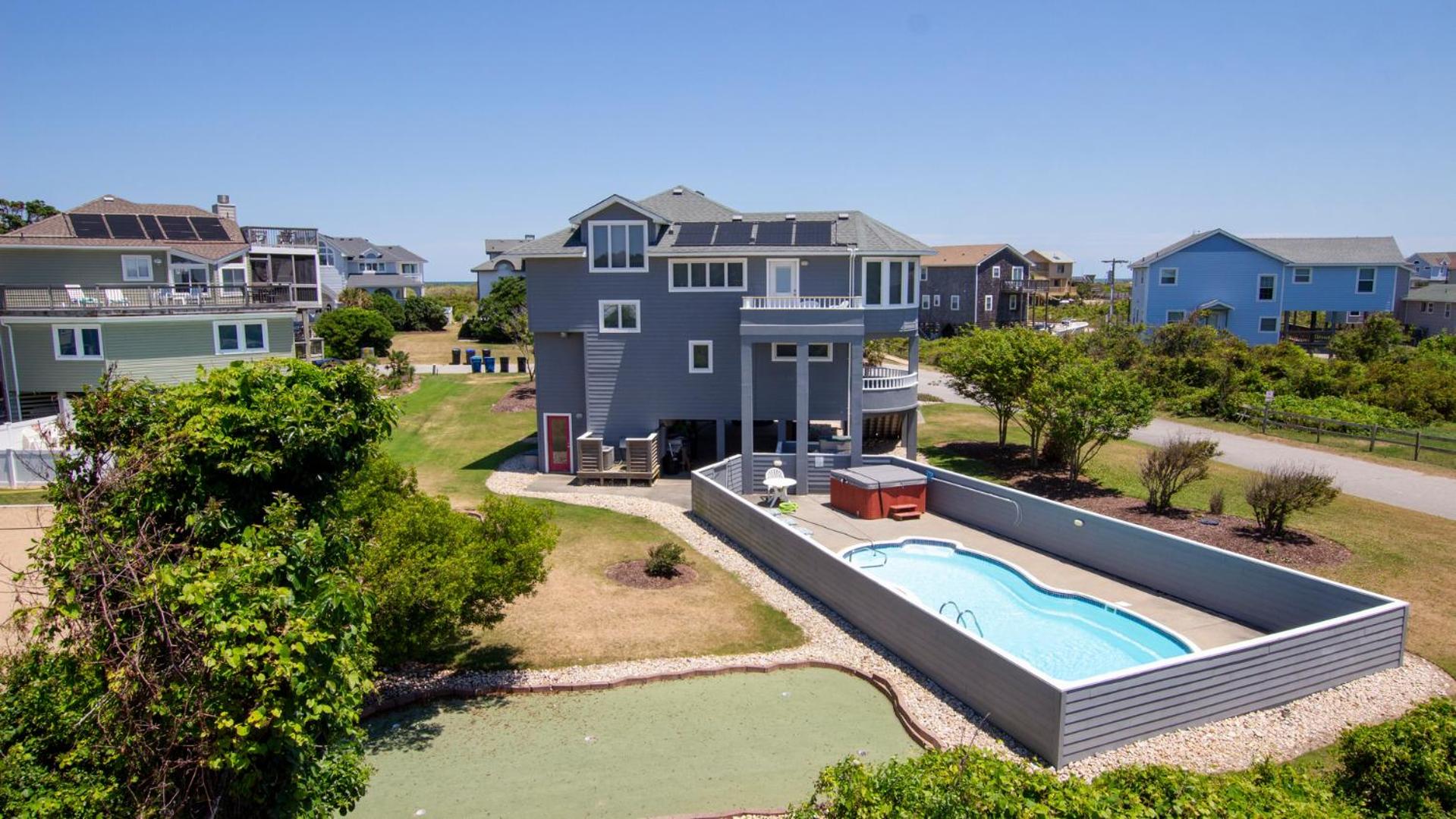 Semi-Oceanfront, Private Pool, Hot Tub, Close to Beach Access, GF2, Touch of Grey view 2