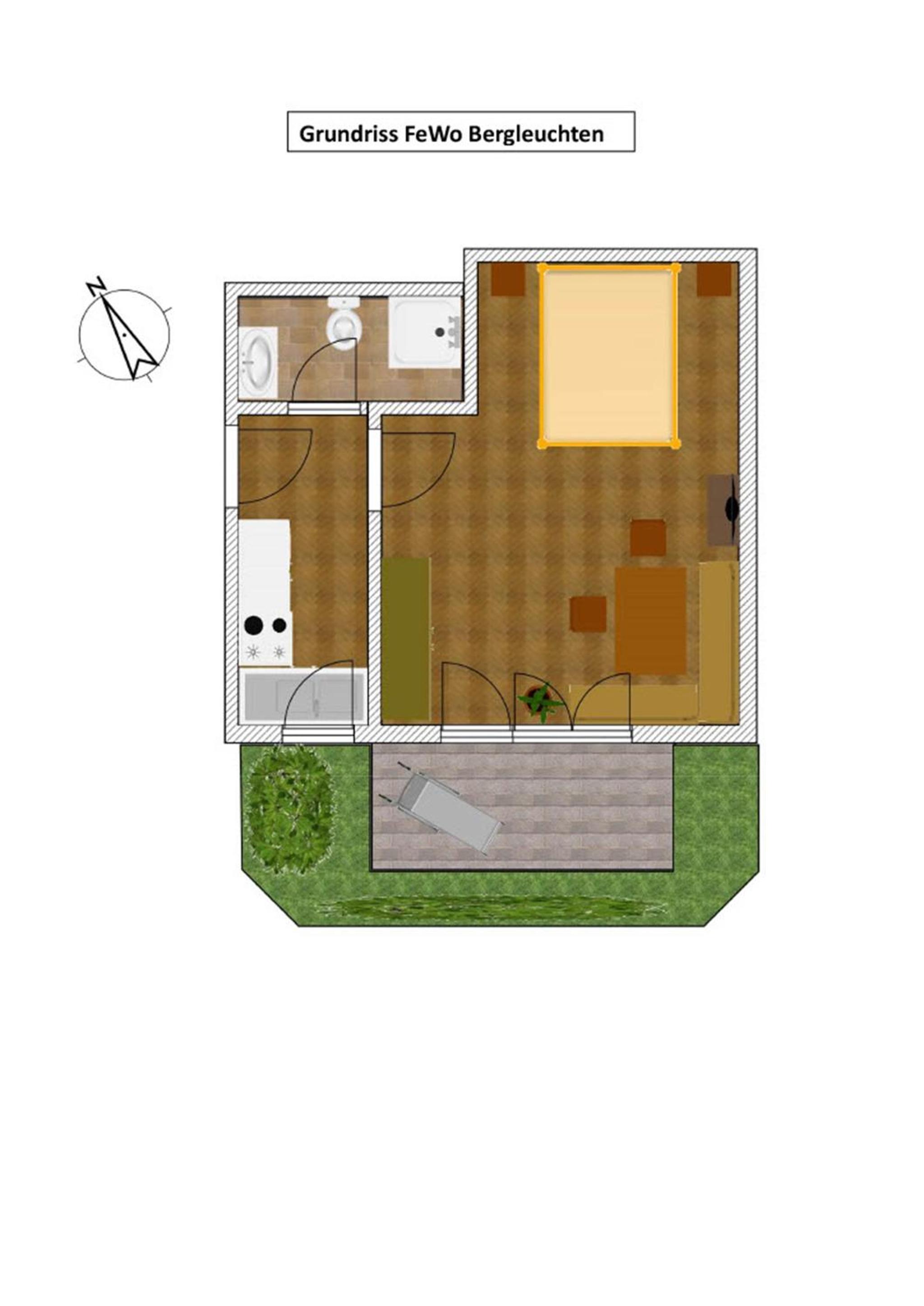 Ferienwohnung Bergleuchten