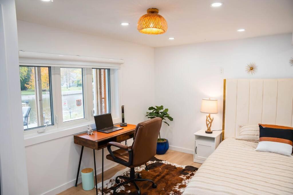 Riverfront Cottage Sauna Canoe Included Kids Playroom Nature Escape
