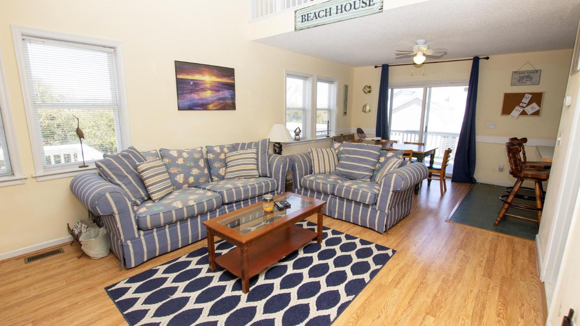 KH44, Beach Landing- Oceanside, Rec Room, Screened Porch view 3