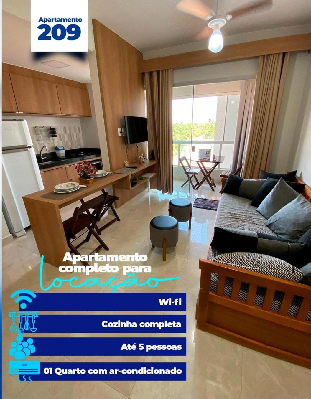 CALDAS NOVAS - RECANTO DO BOSQUE Flat Service AP209