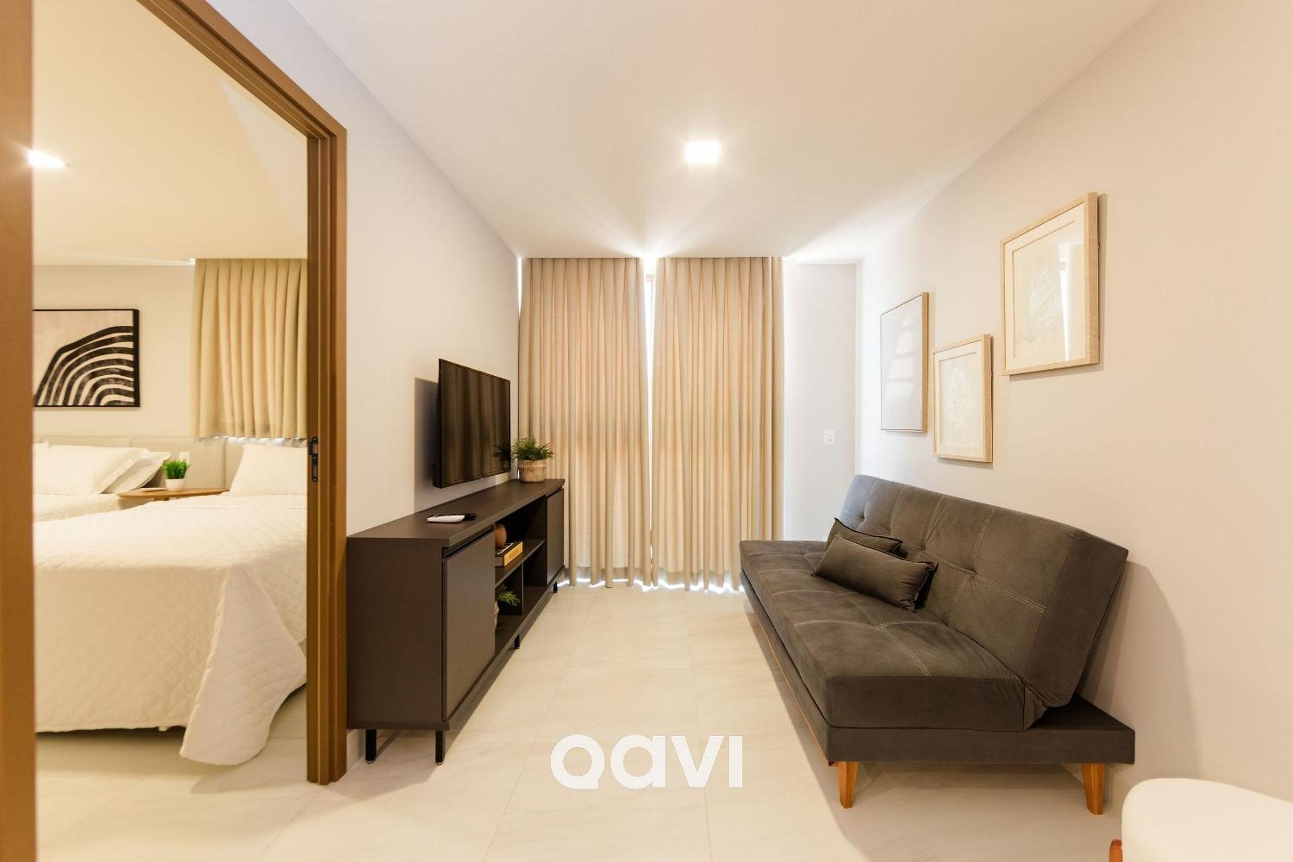 Gaudium Apart-hotel por Quarto à Vista