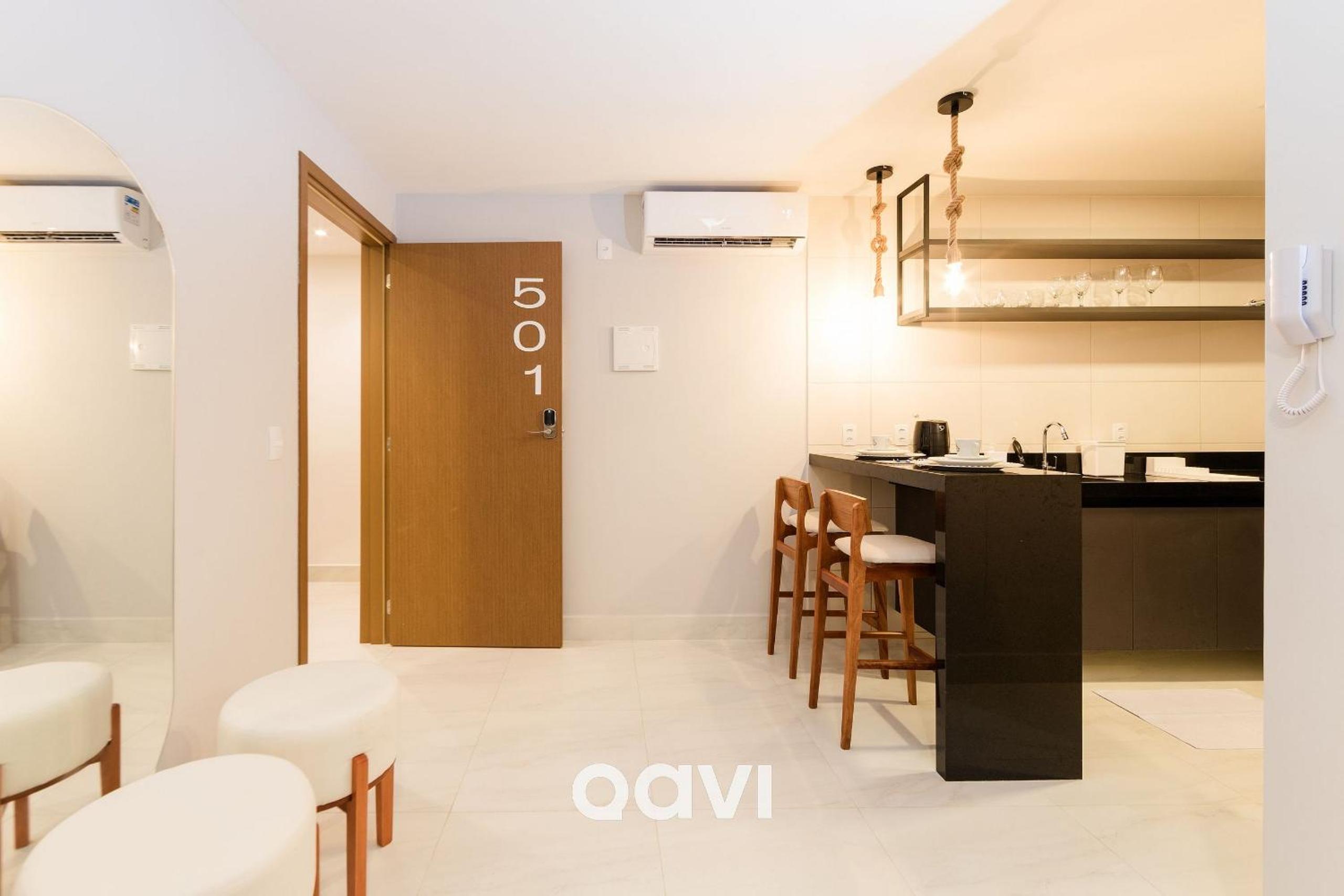 Gaudium Apart-hotel por Quarto à Vista