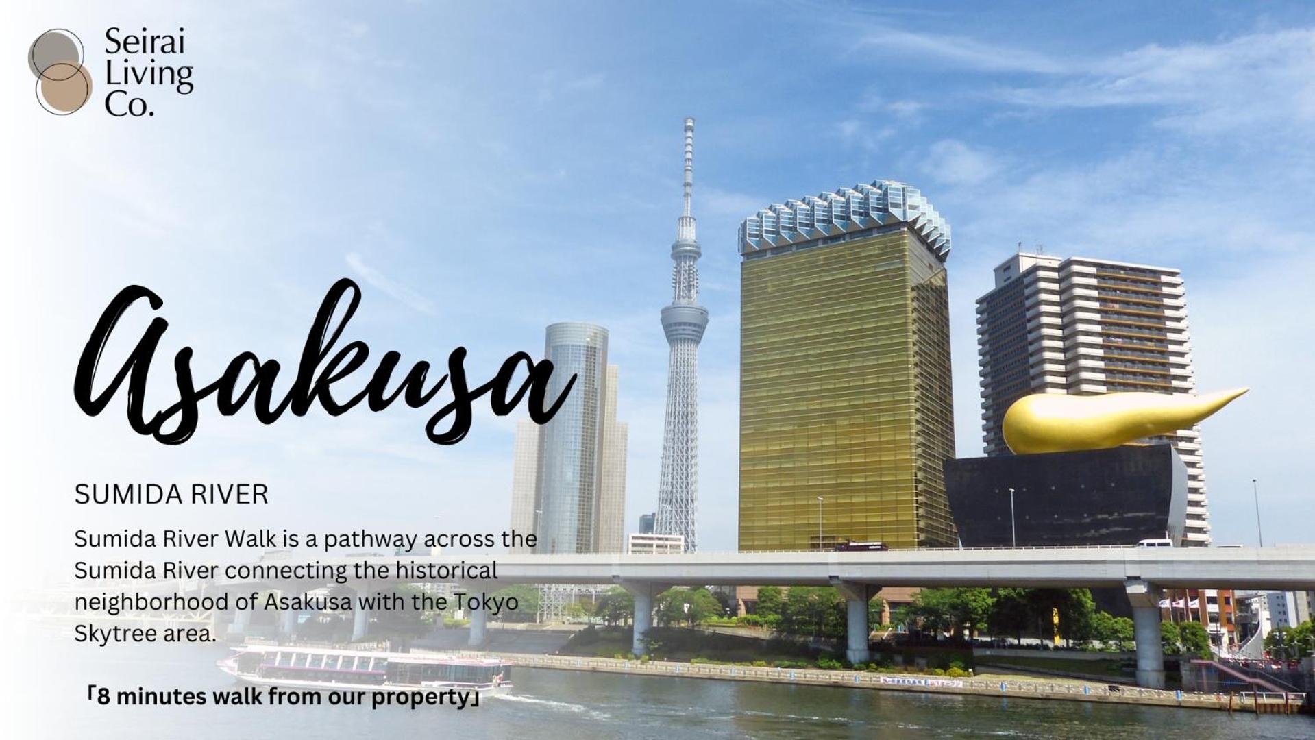 ACOE ASAKUSA - 3 minutes from station