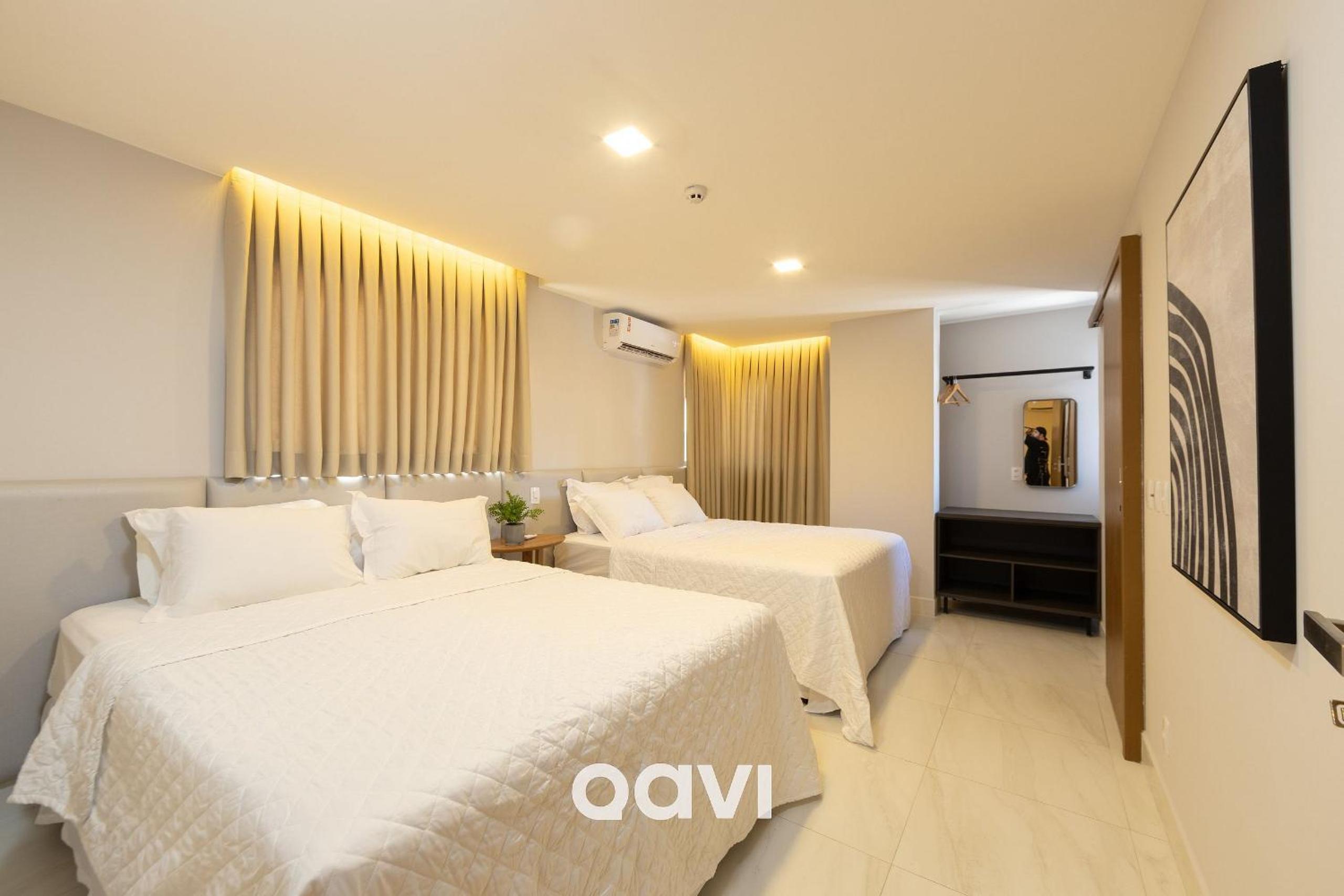 Gaudium Apart-hotel por Quarto à Vista