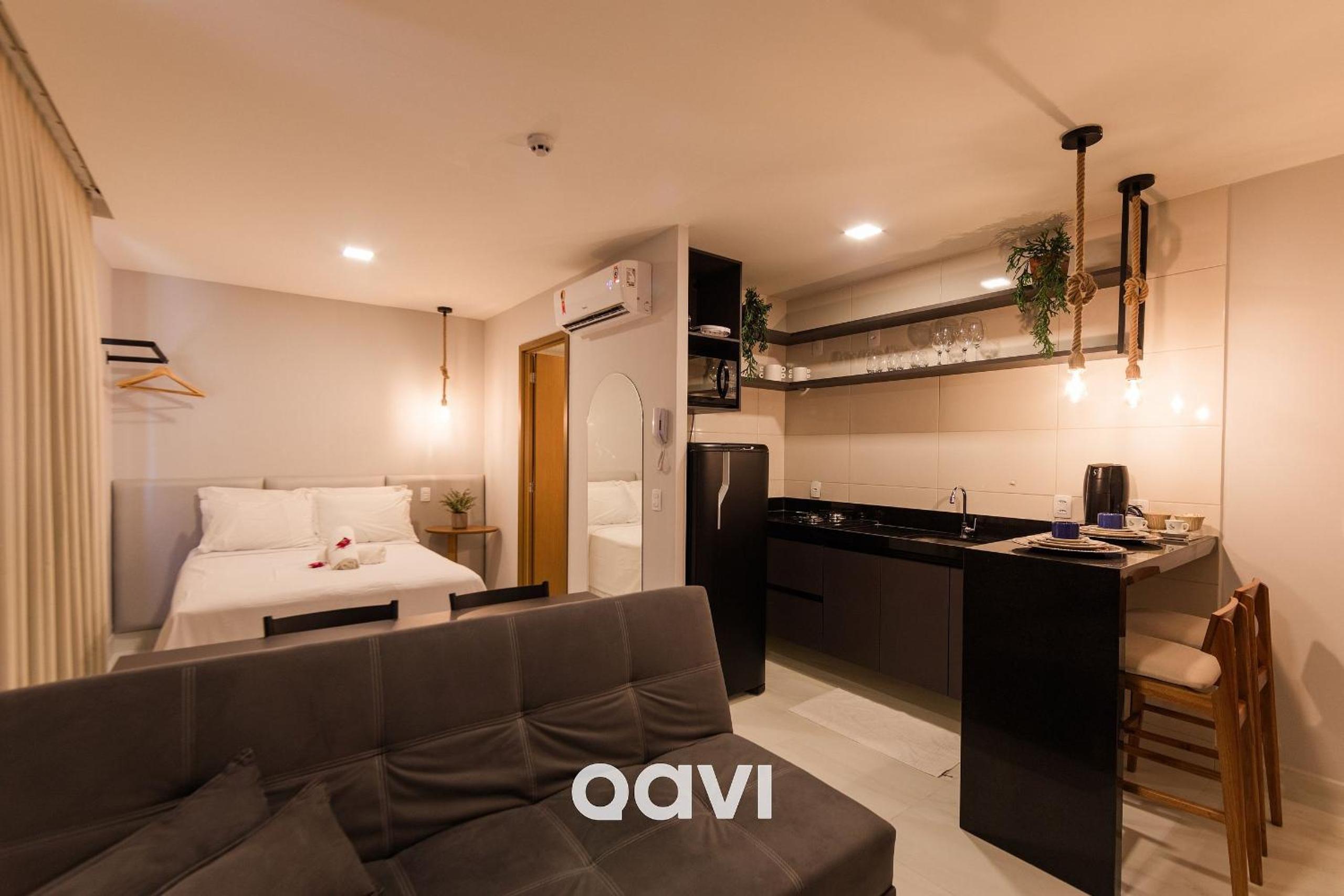 Gaudium Apart-hotel por Quarto à Vista