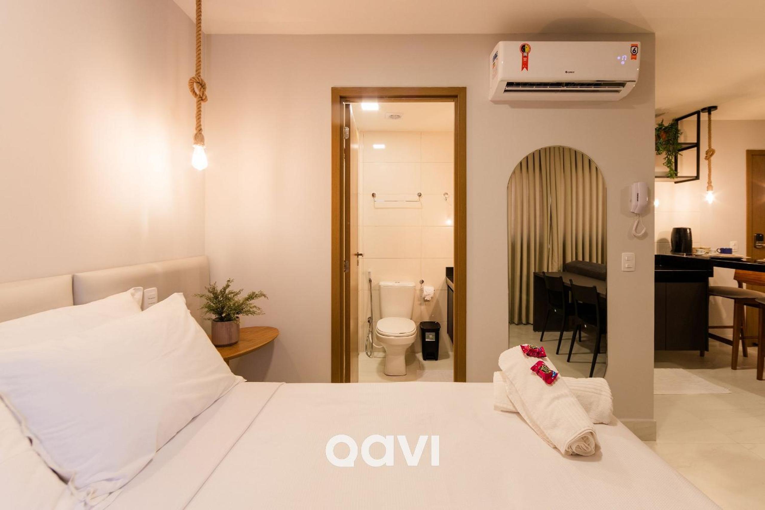 Gaudium Apart-hotel por Quarto à Vista