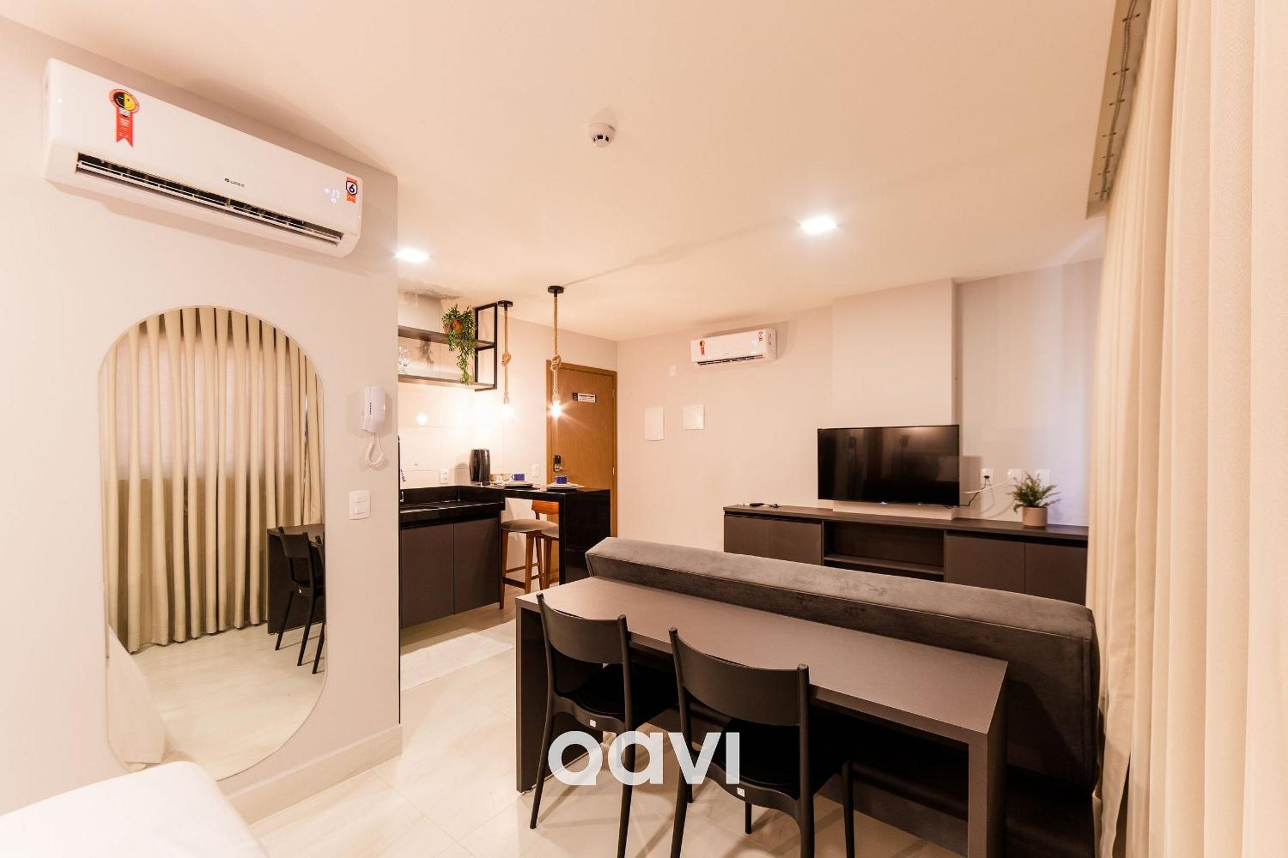 Gaudium Apart-hotel por Quarto à Vista