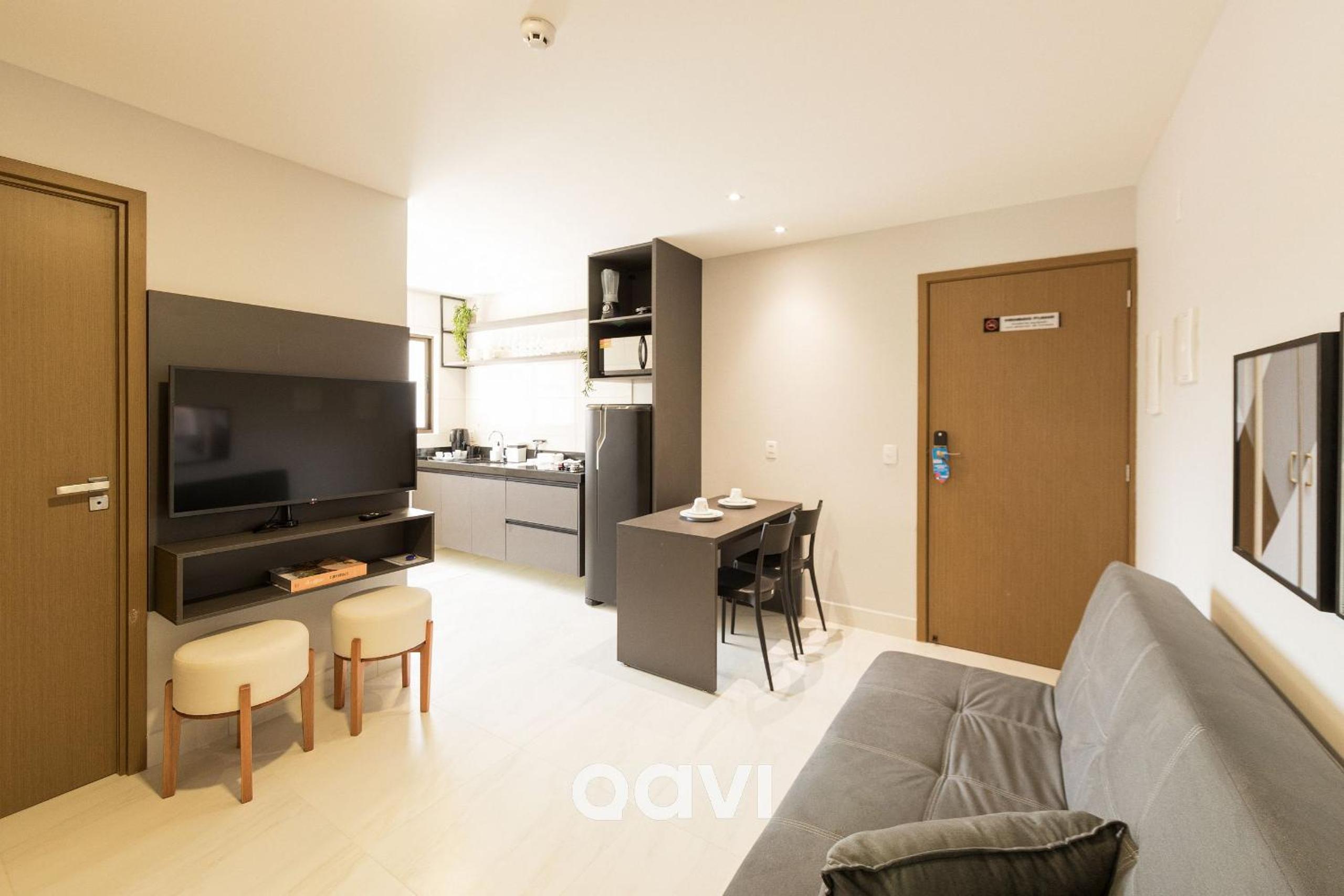 Gaudium Apart-hotel por Quarto à Vista
