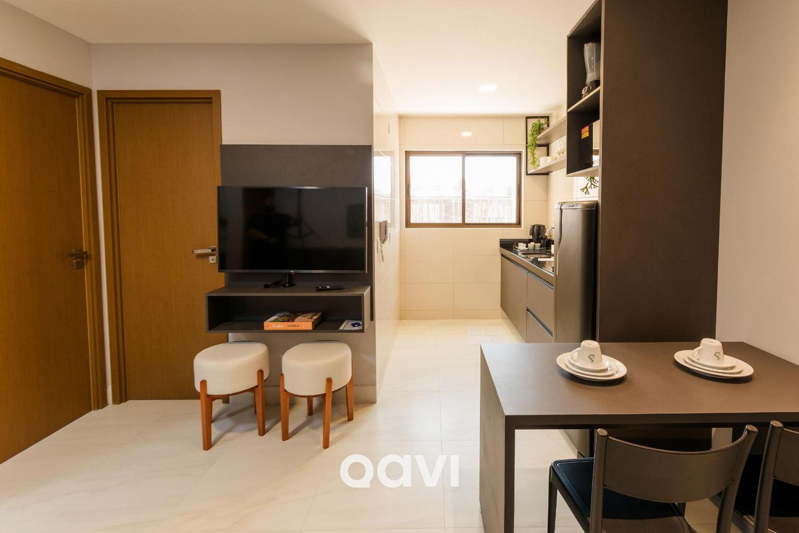 Gaudium Apart-hotel por Quarto à Vista