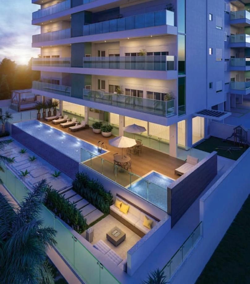 Apartamento na Praia de Palmas com garagem