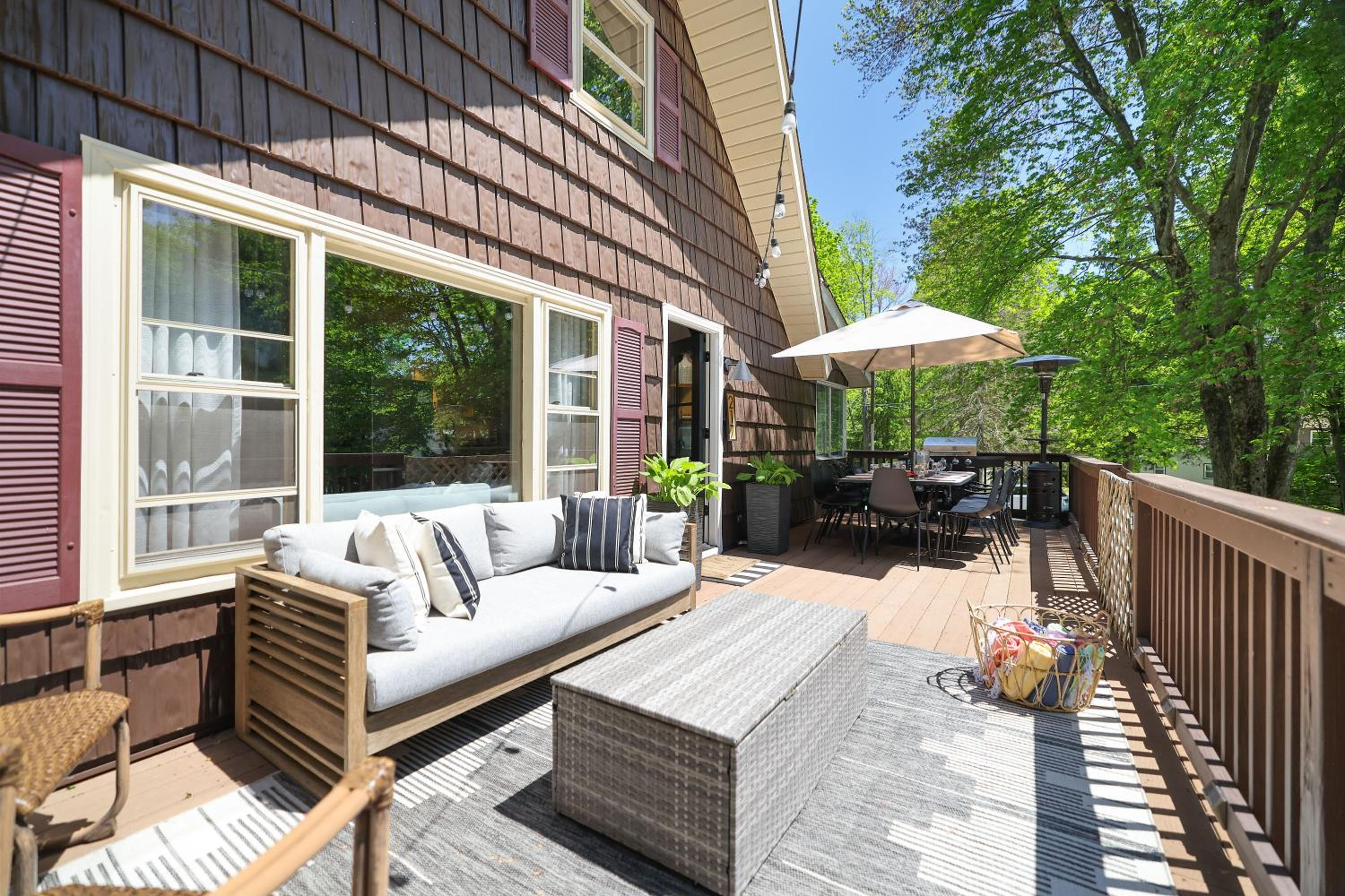 Family Pocono Gem by the lake with private sauna, hot tub, and huge game room view 4