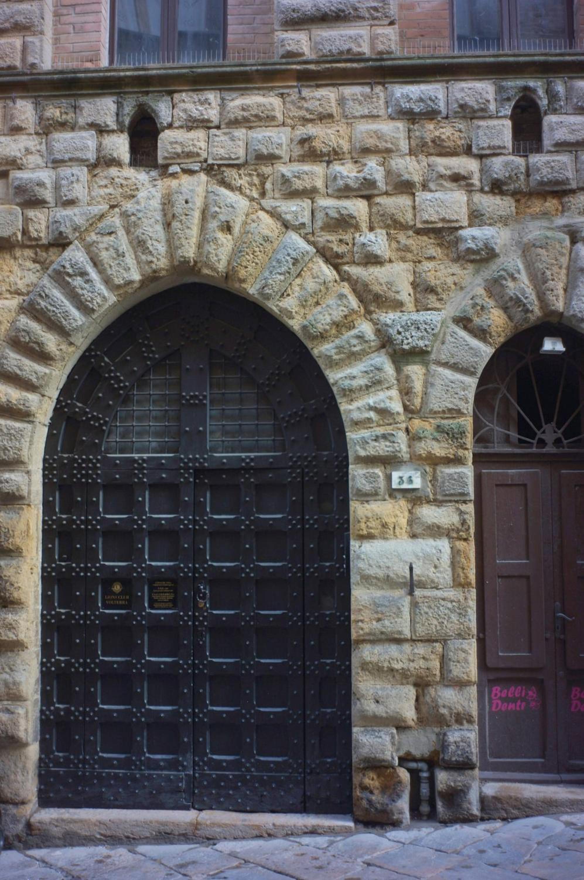 Volterra - Palazzo Contugi xiv Sec view 3