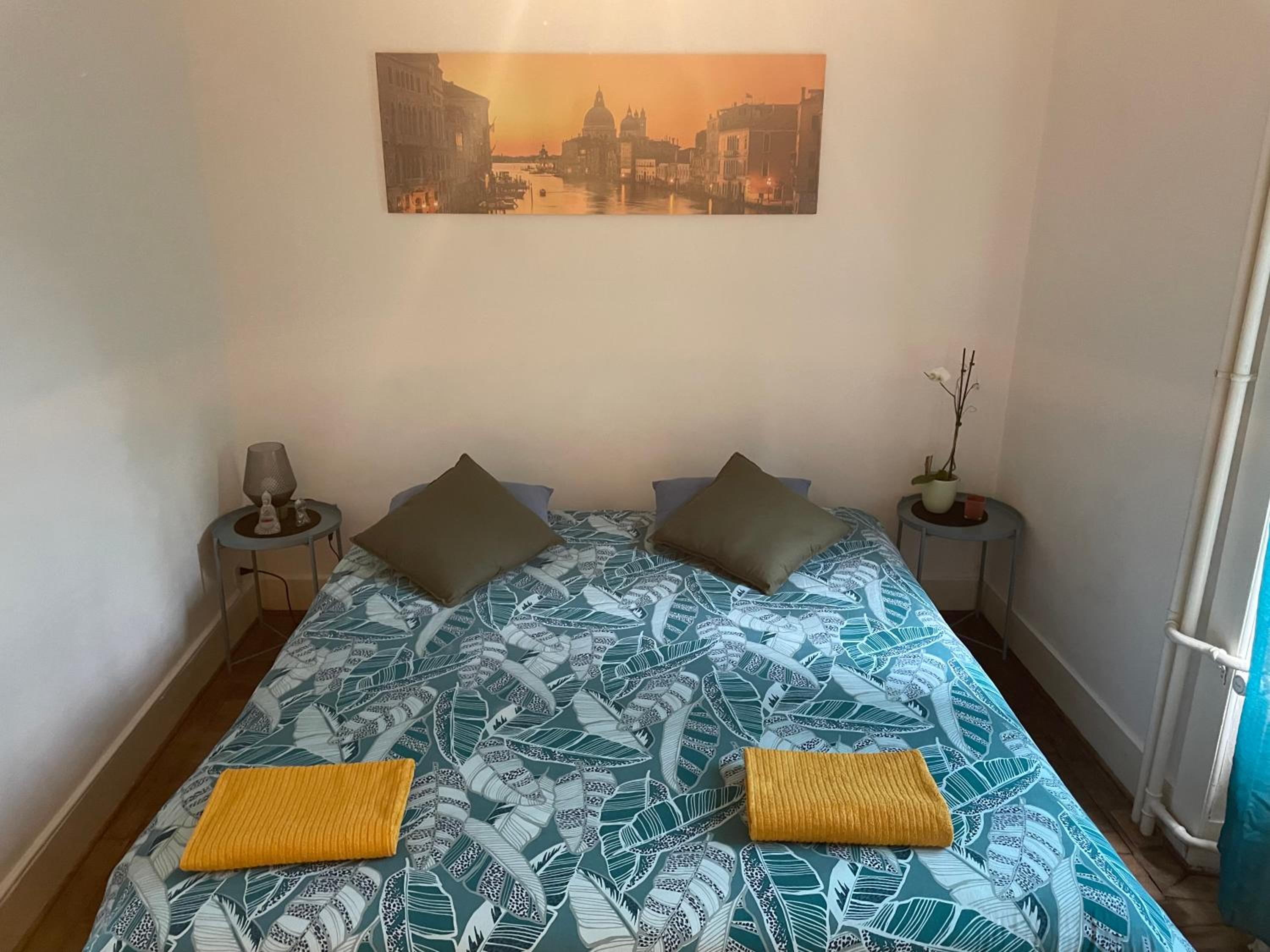 Chambre double vue lac Montreux centre
