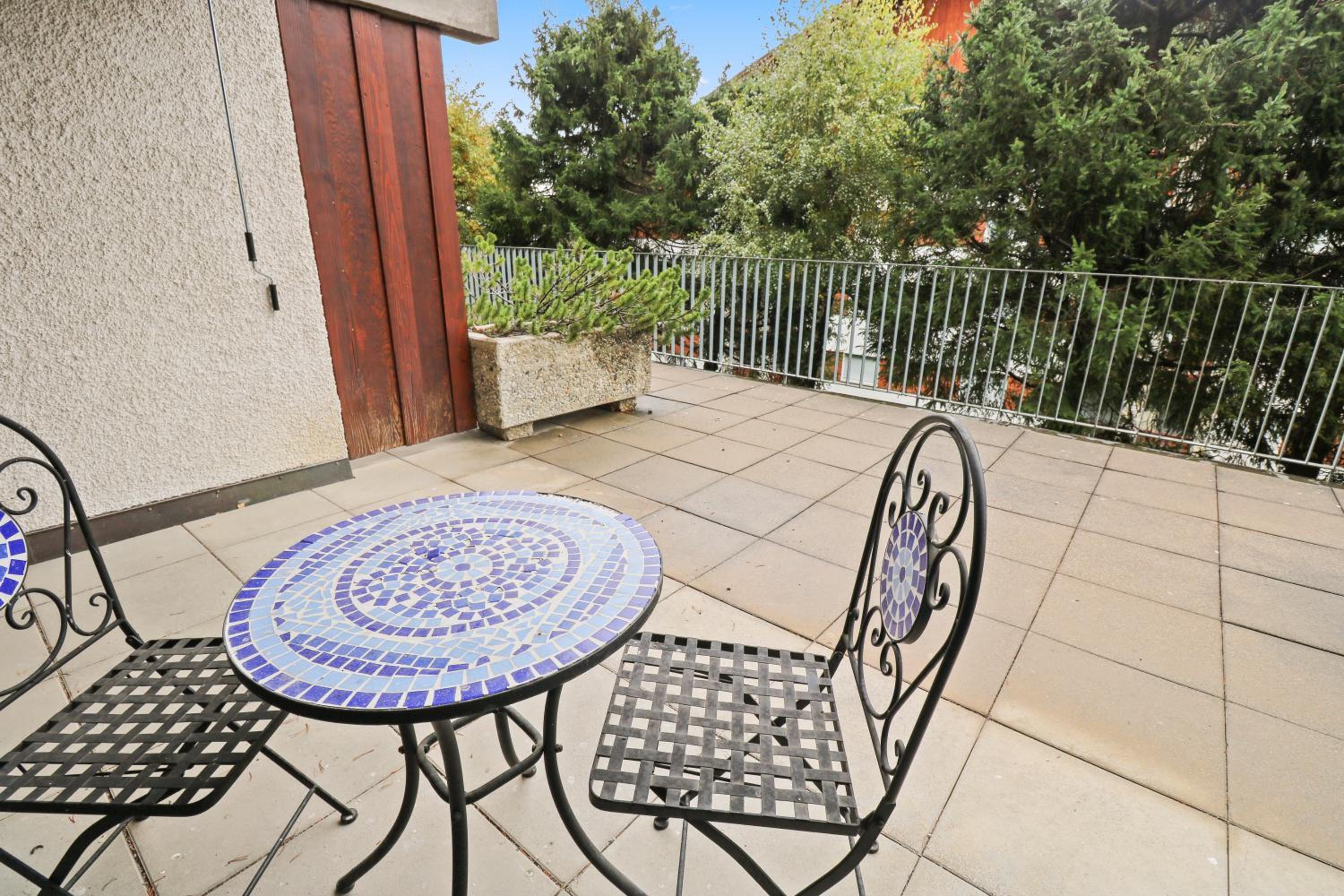 Charmant studio ouvert avec vue paisible