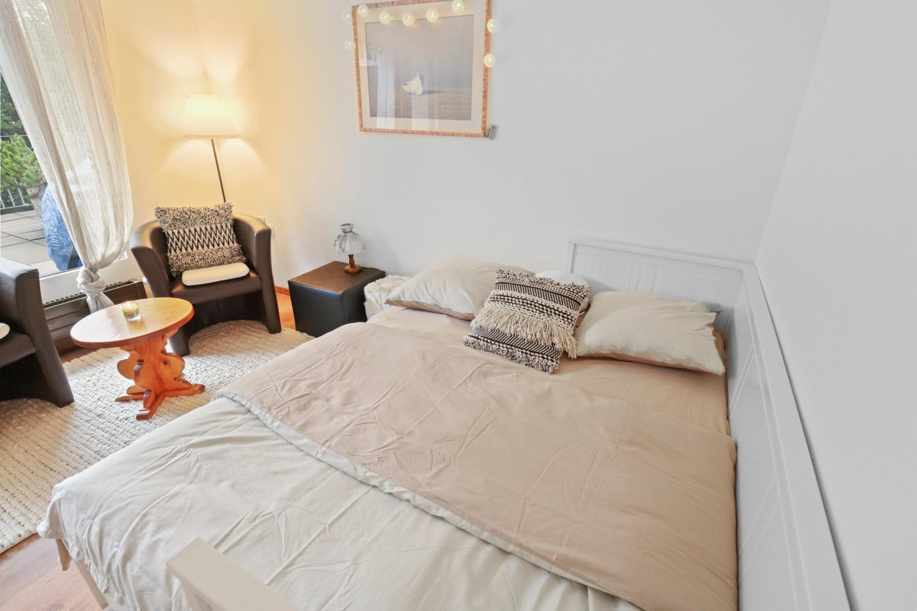 Charmant studio ouvert avec vue paisible
