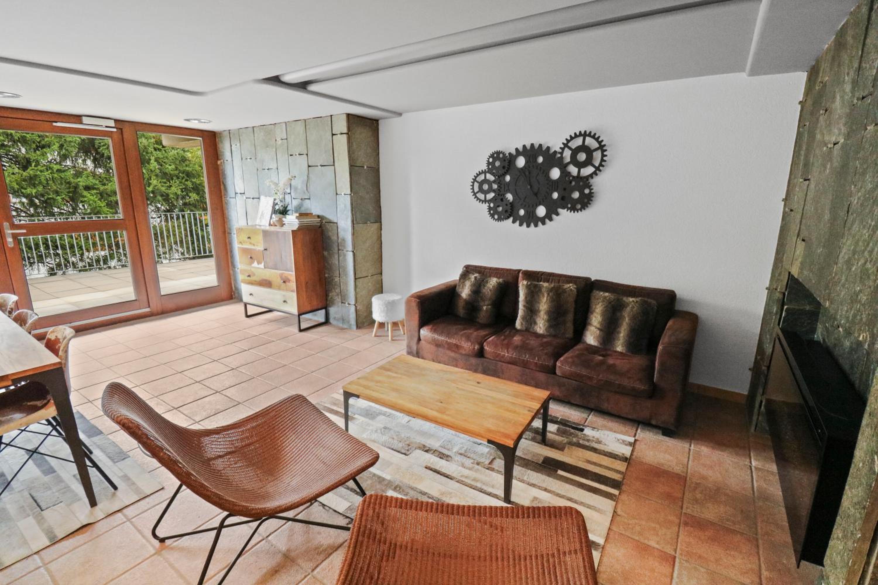 Charmant studio ouvert avec vue paisible