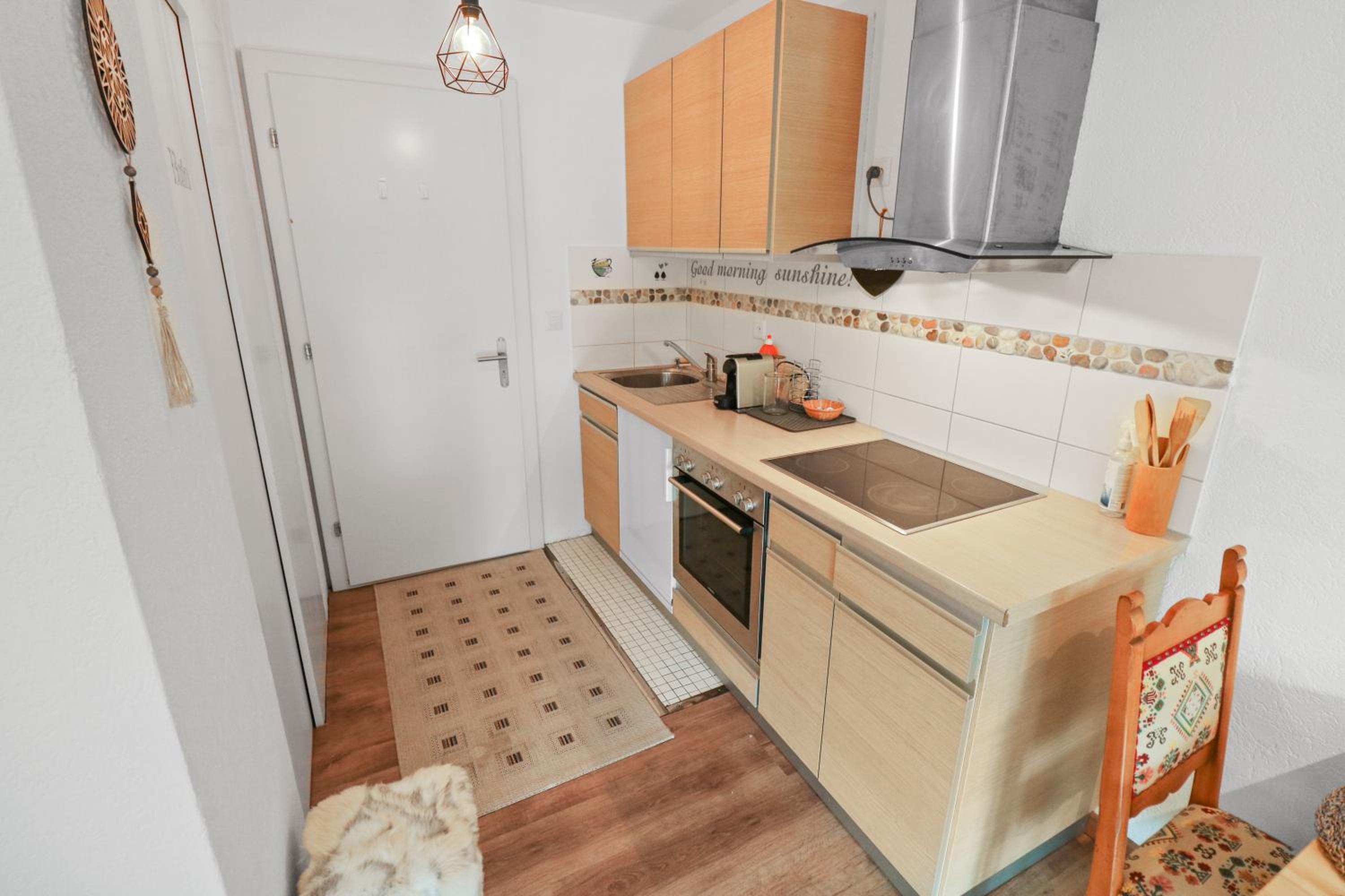 Charmant studio ouvert avec vue paisible