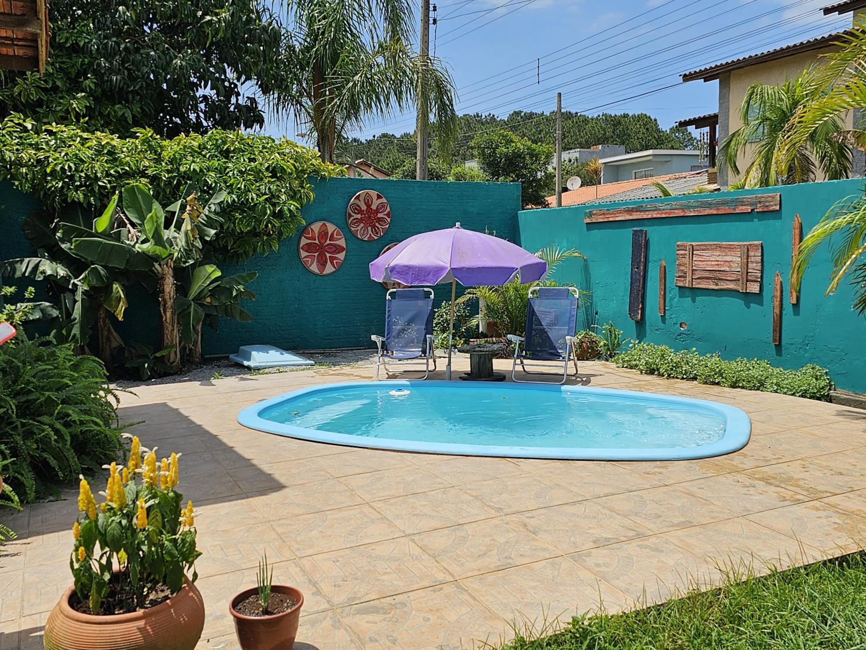 Toca da Suzara Suíte 3 até 3 pessoas Piscina Rio e Mar num só lugar