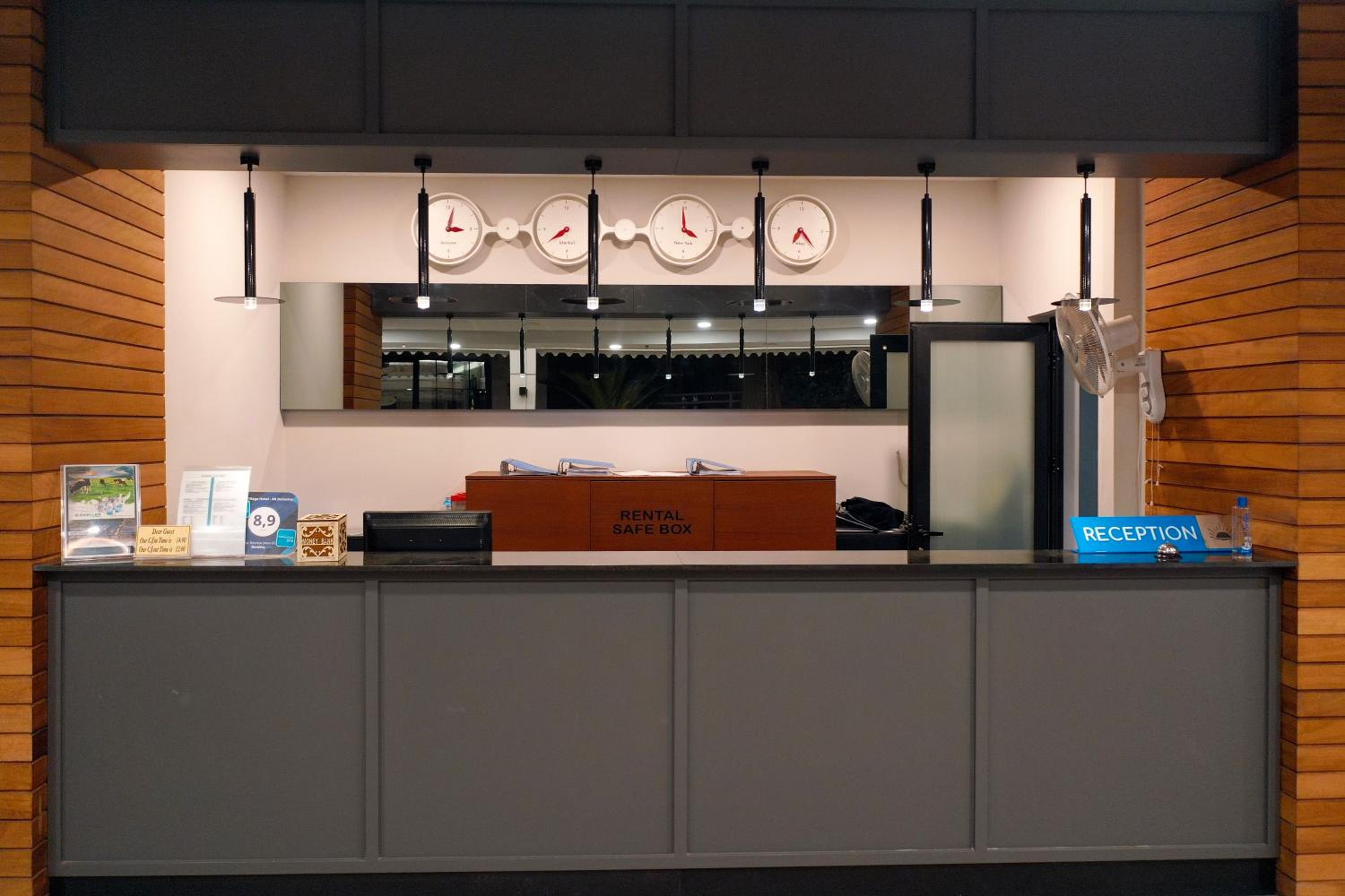 hotel reception