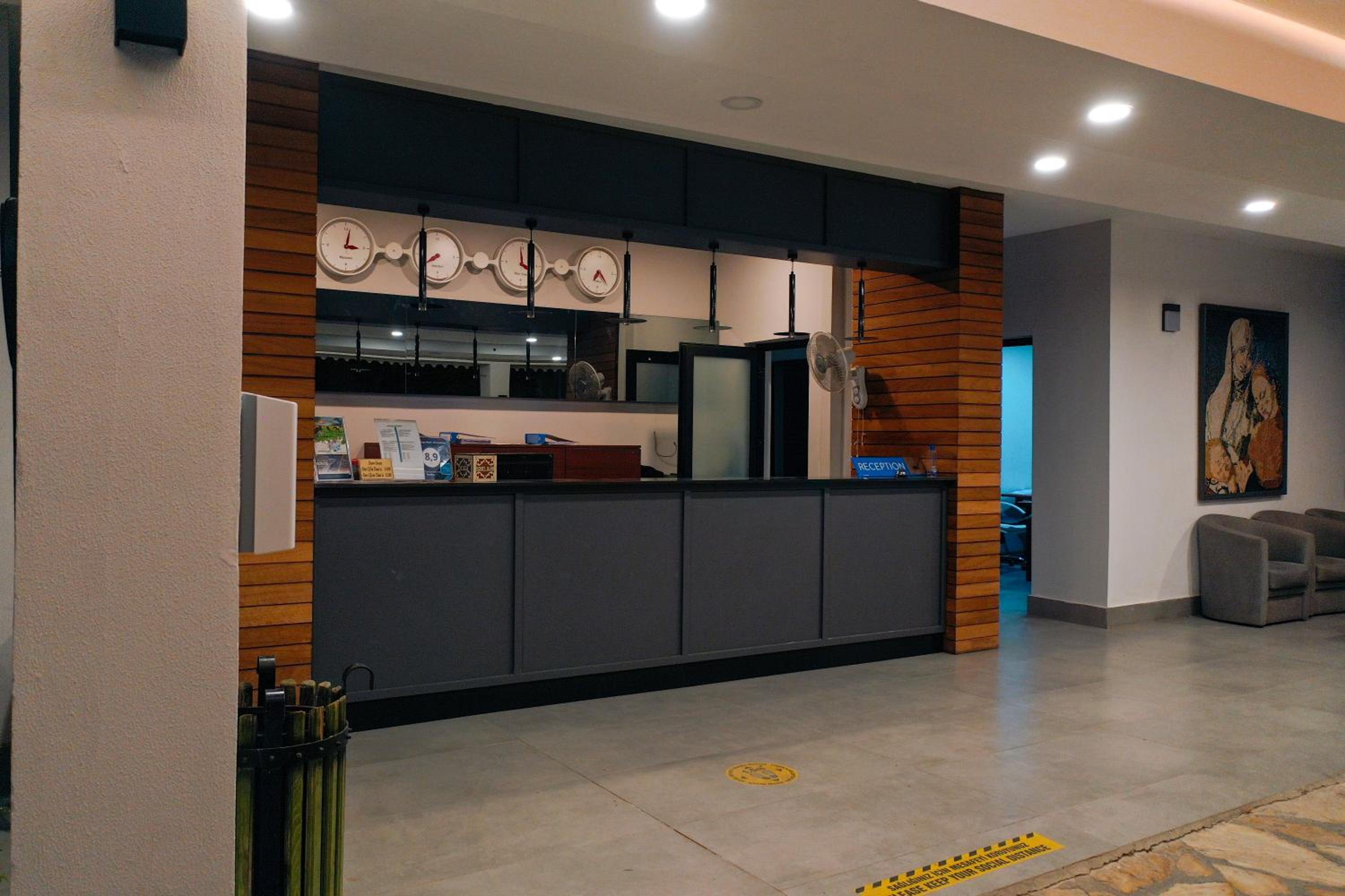hotel reception