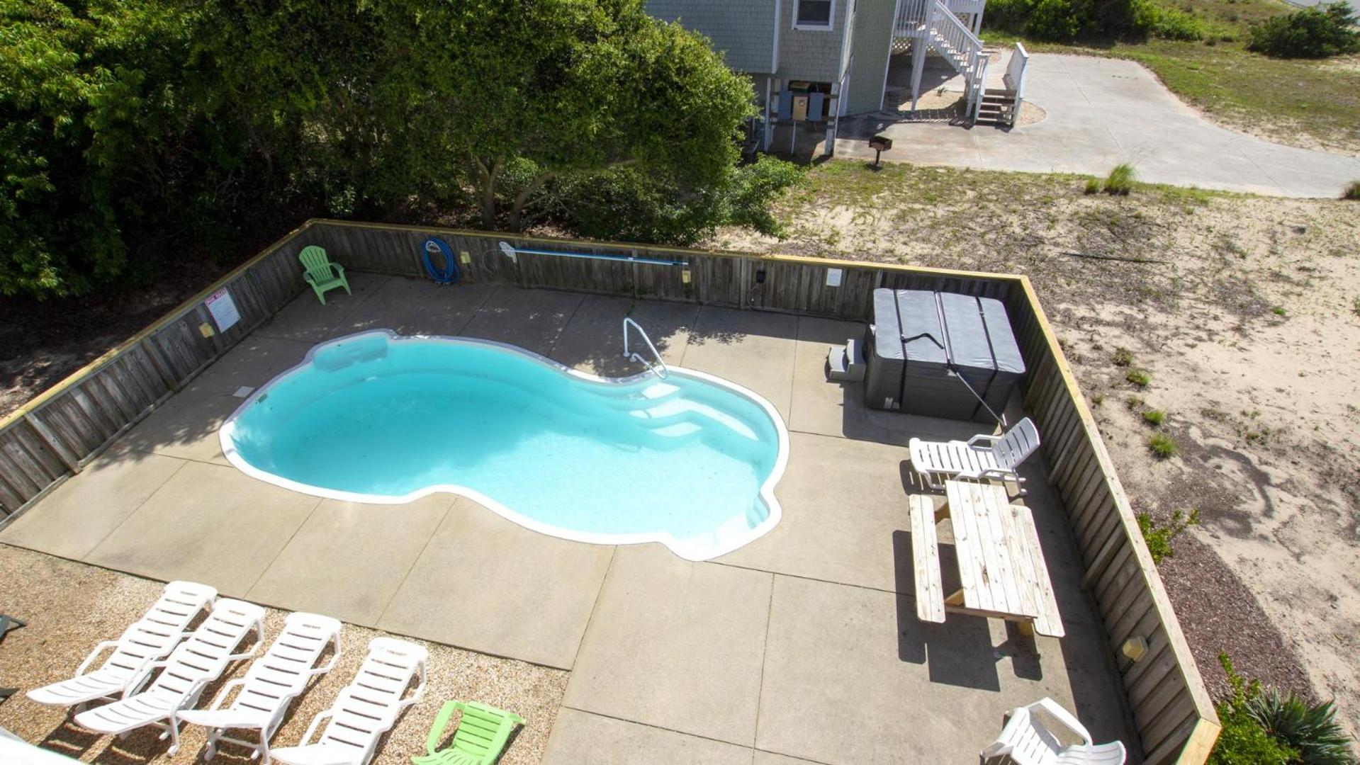 Oceanside, Private Pool, Hot Tub, Screened Porch, Close to Beach! OH81, Lazy Daisy